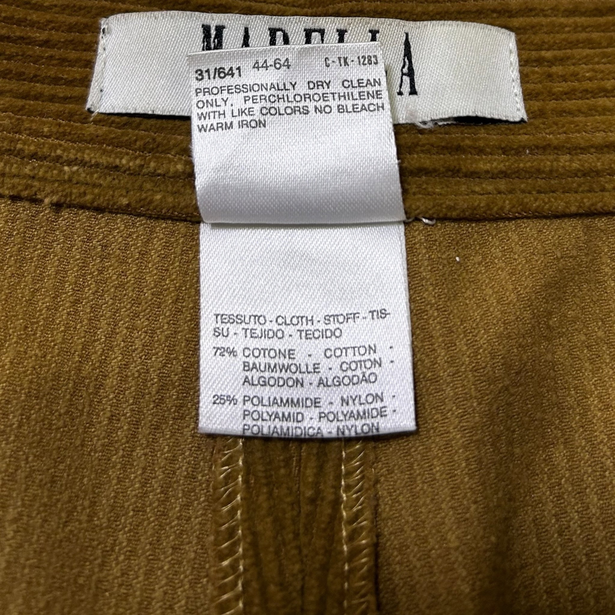 Pantaloni Vintage Marella in Velluto a Coste – Anni '90