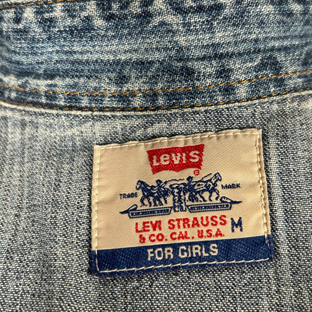Camicia Western in Denim Vintage Levi's – Anni '90