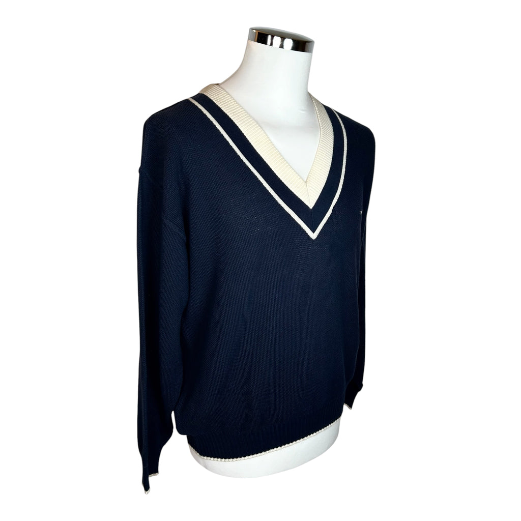 Maglione Vintage Cacharel stile Cricket – Anni ‘80
