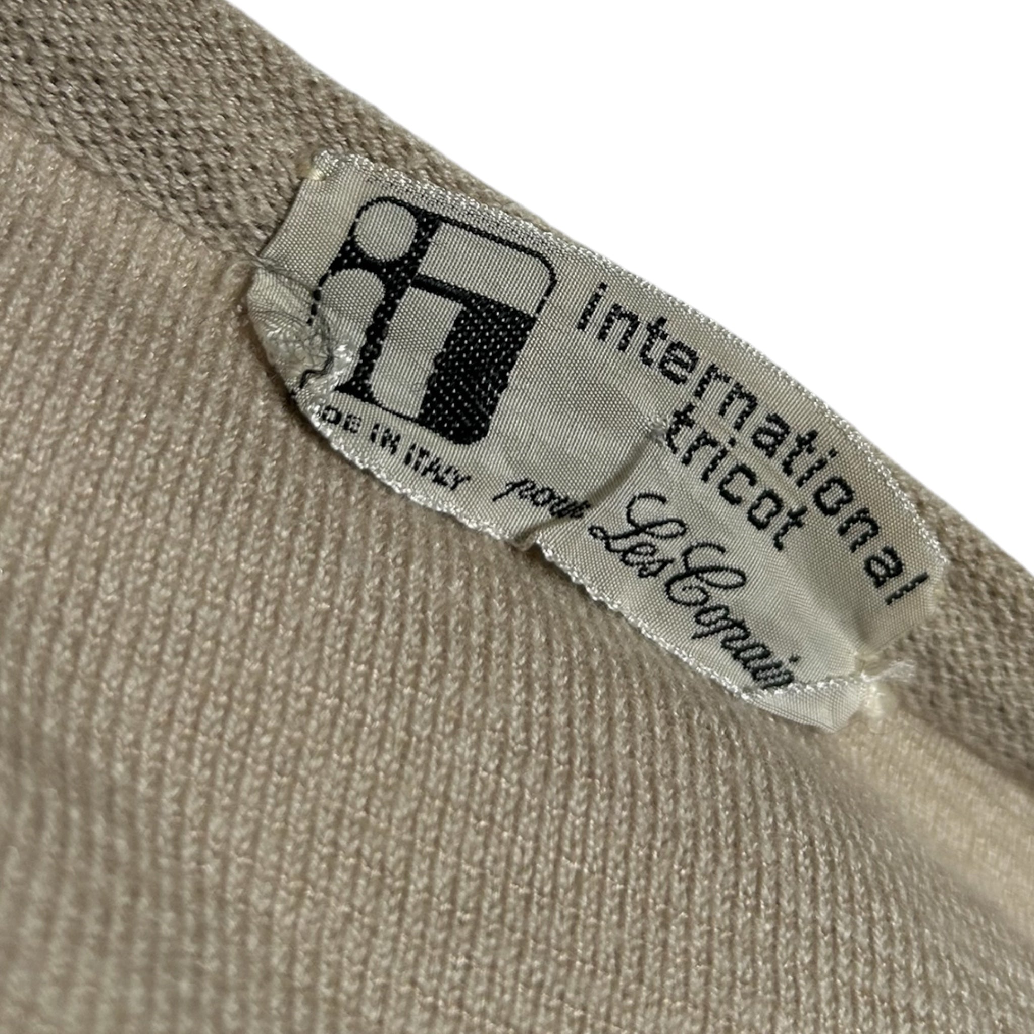 Cardigan Vintage "International Tricot pour Les Copains" – Anni '80