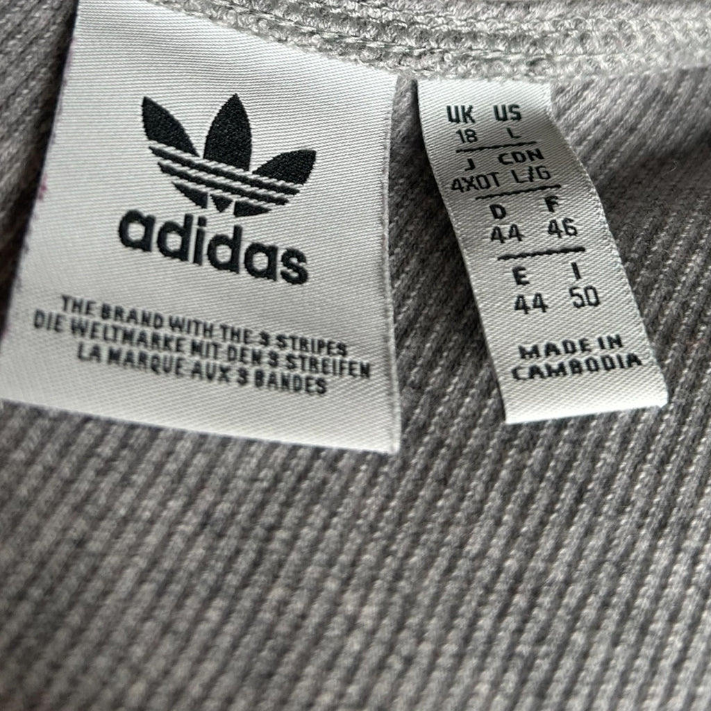 Canotta Crop a Coste Adidas Originals