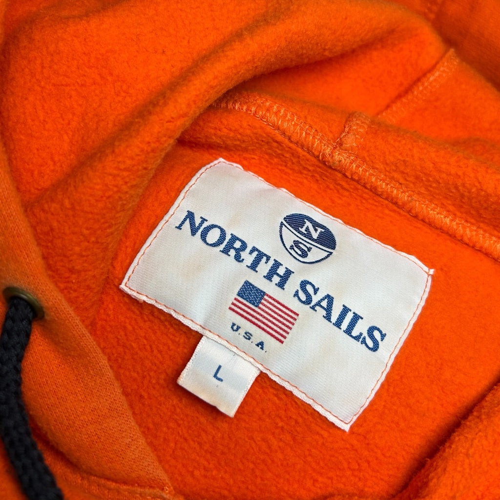 Felpa con Cappuccio North Sails Vintage - Anni '90