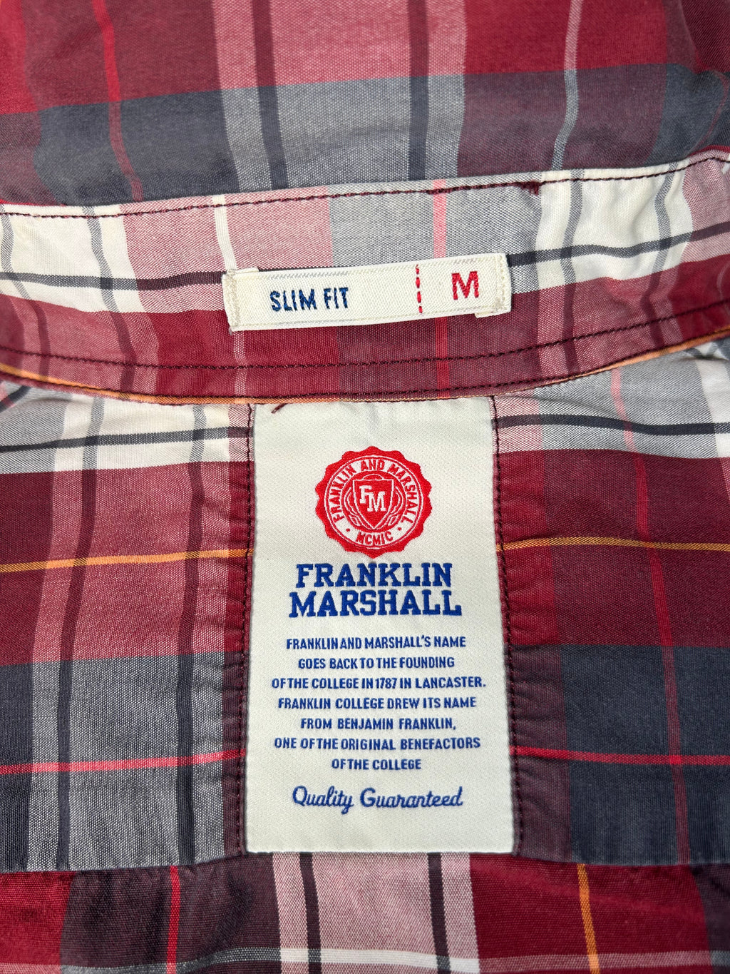 Camicia a Quadri Franklin & Marshall