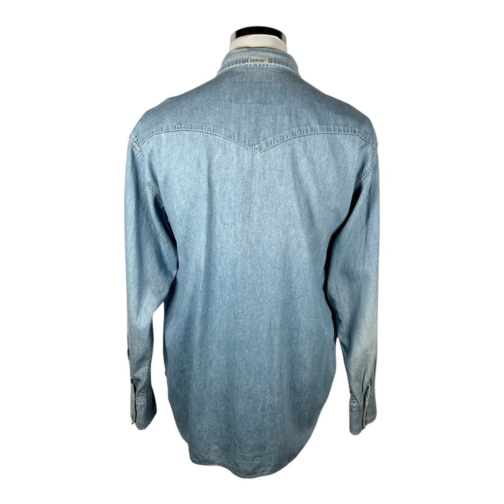 Camicia Denim Replay "Double Ring Denim" Vintage Anni '90