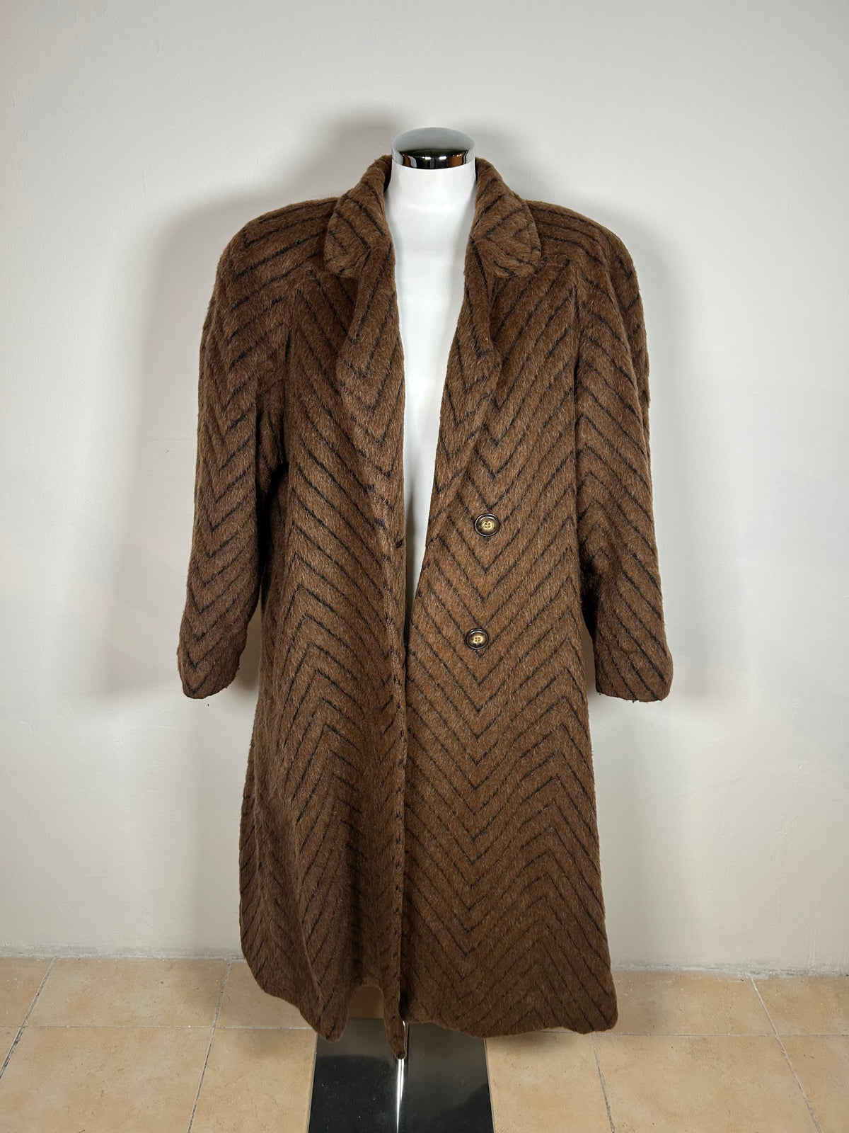 Cappotto lungo vintage anni ‘80 Hella
