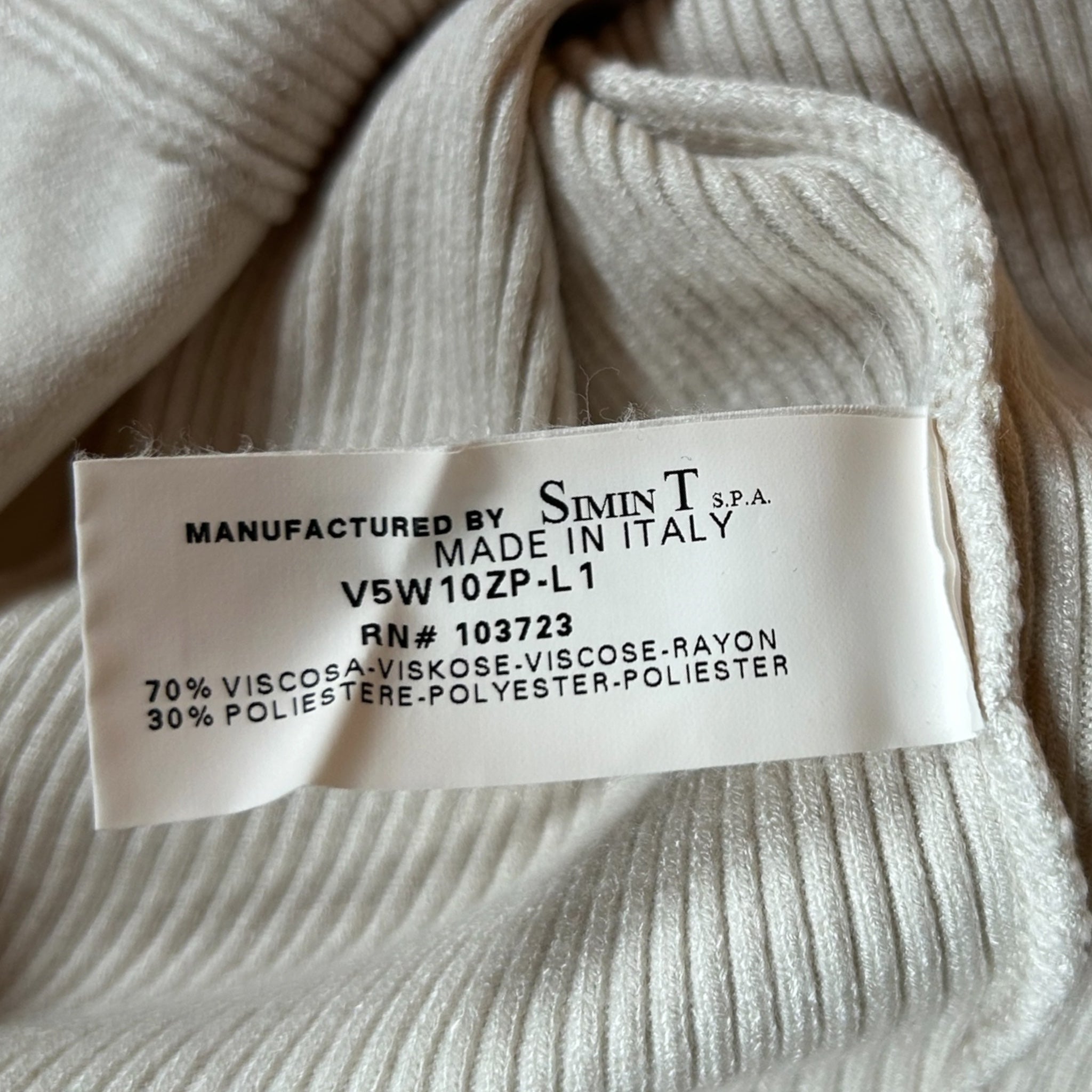 Maglia Vintage Armani Jeans a Costine – Anni '90