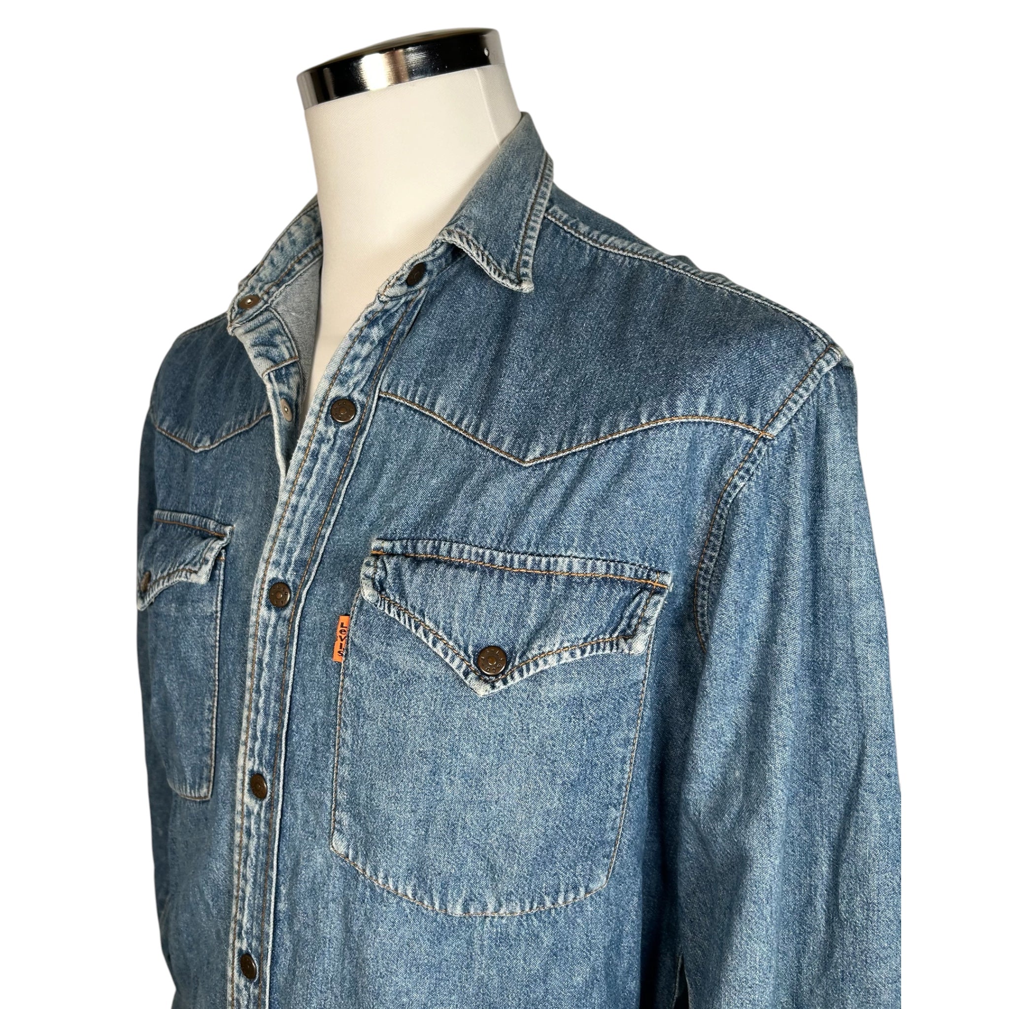 Camicia in denim Levi’s Orange Tab Vintage - Anni ‘80/90