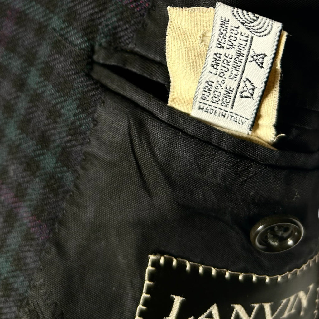 Giacca Sartoriale Lanvin Paris Vintage