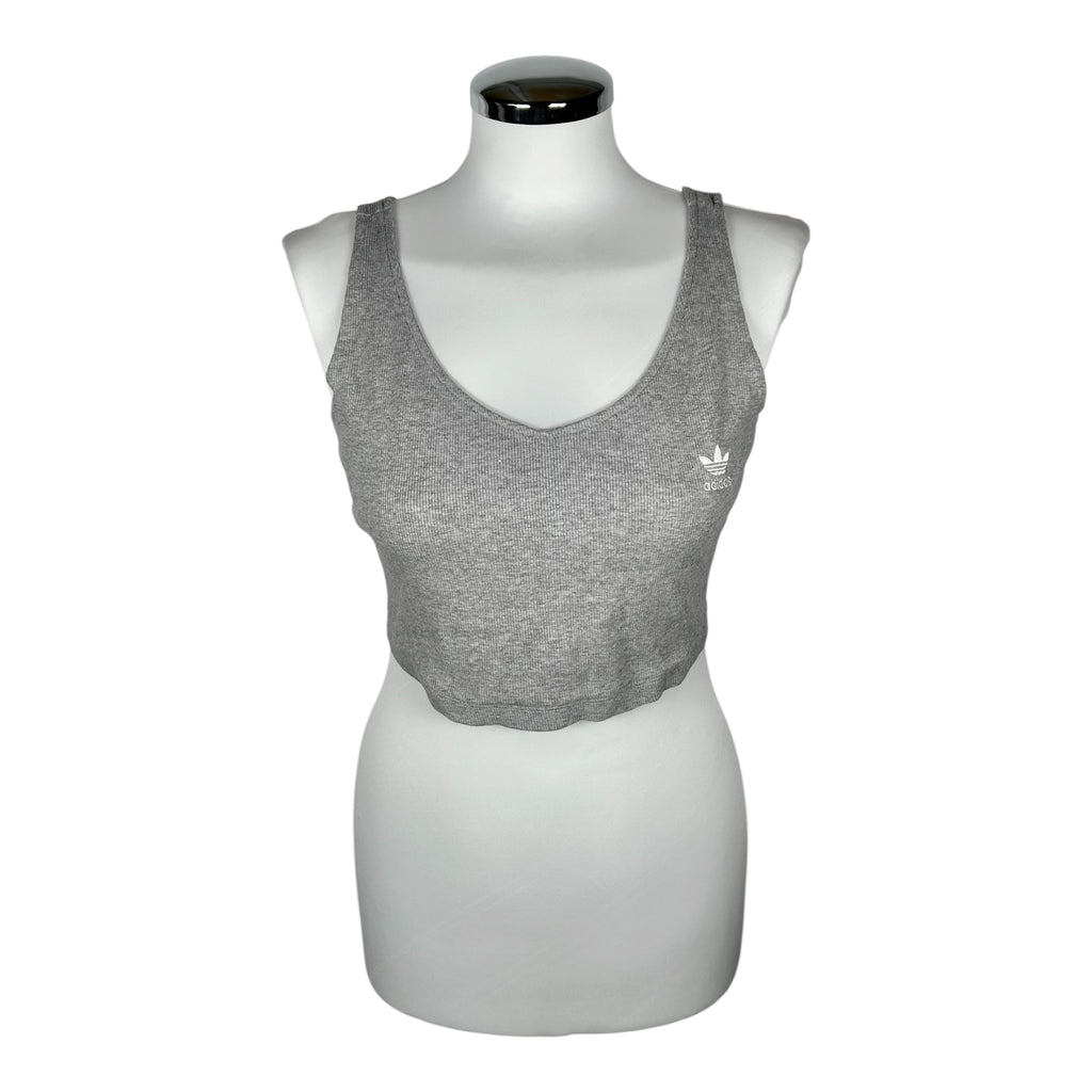 Canotta Crop a Coste Adidas Originals