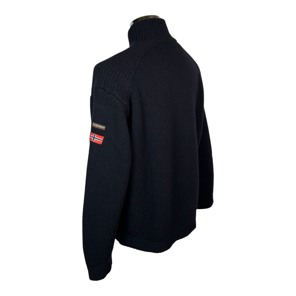 Maglione Vintage Napapijri in Pura Lana Vergine