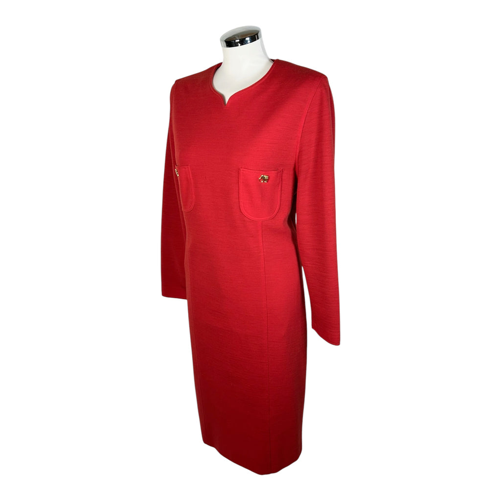 Abito Vintage Luisa Spagnoli in Misto Lana - Anni '80