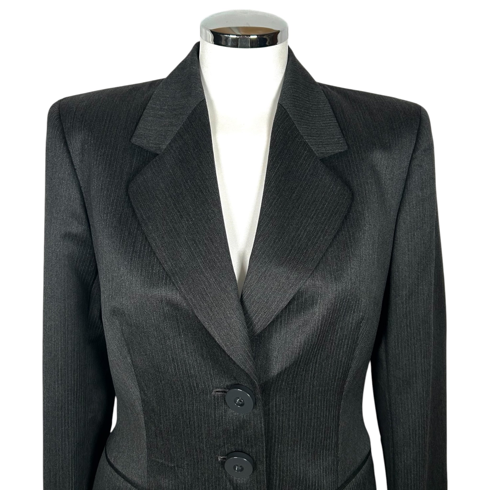 Blazer Vintage Studio 0001 by Gianfranco Ferré – Lana Vergine Gessata
