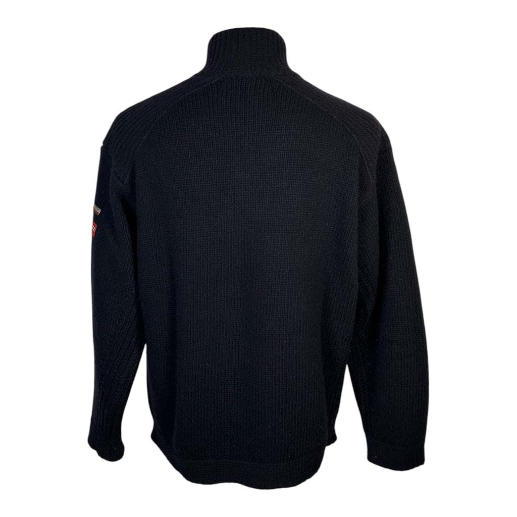 Maglione Vintage Napapijri in Pura Lana Vergine