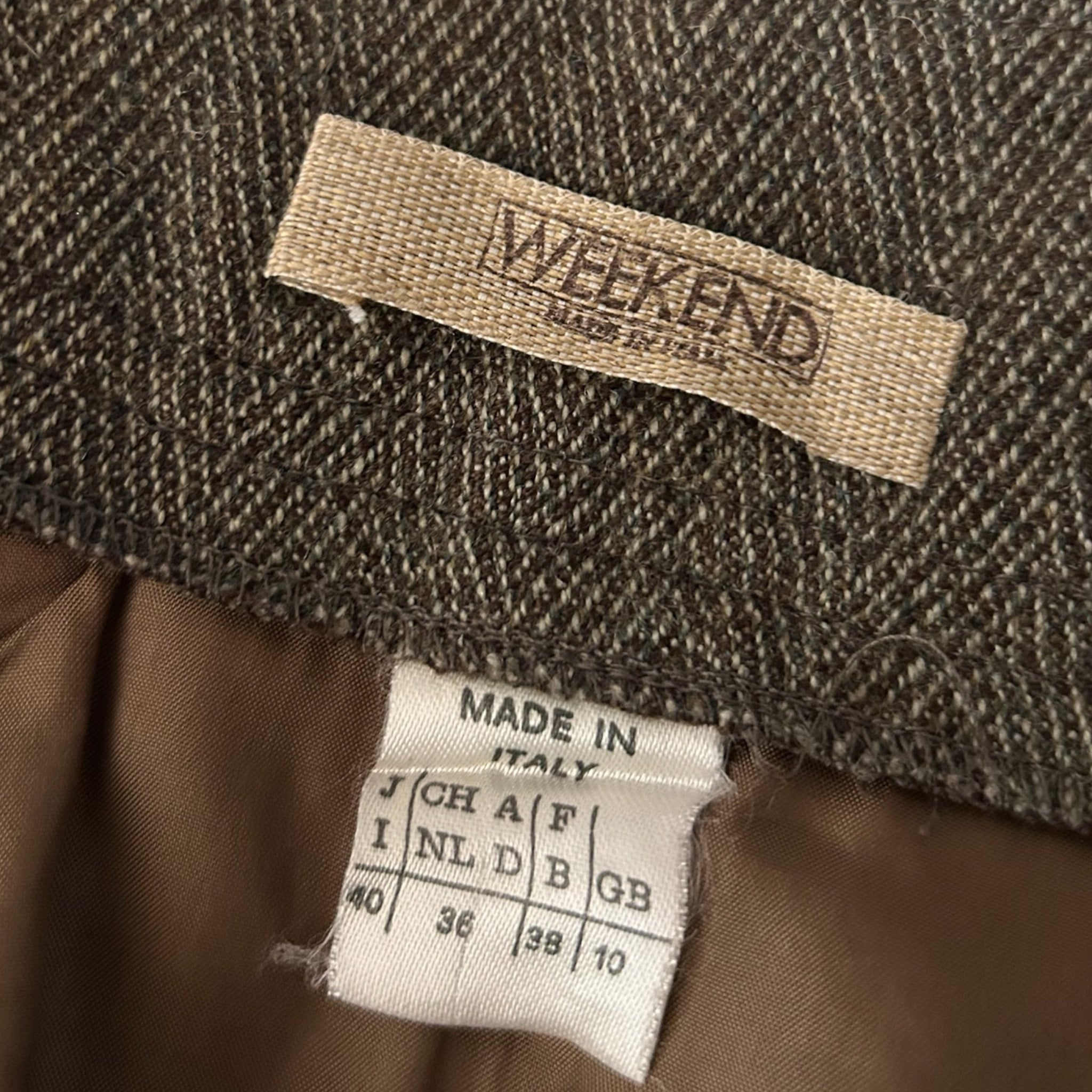 Gonna Vintage Weekend Max Mara misto lana - Anni ‘80/90