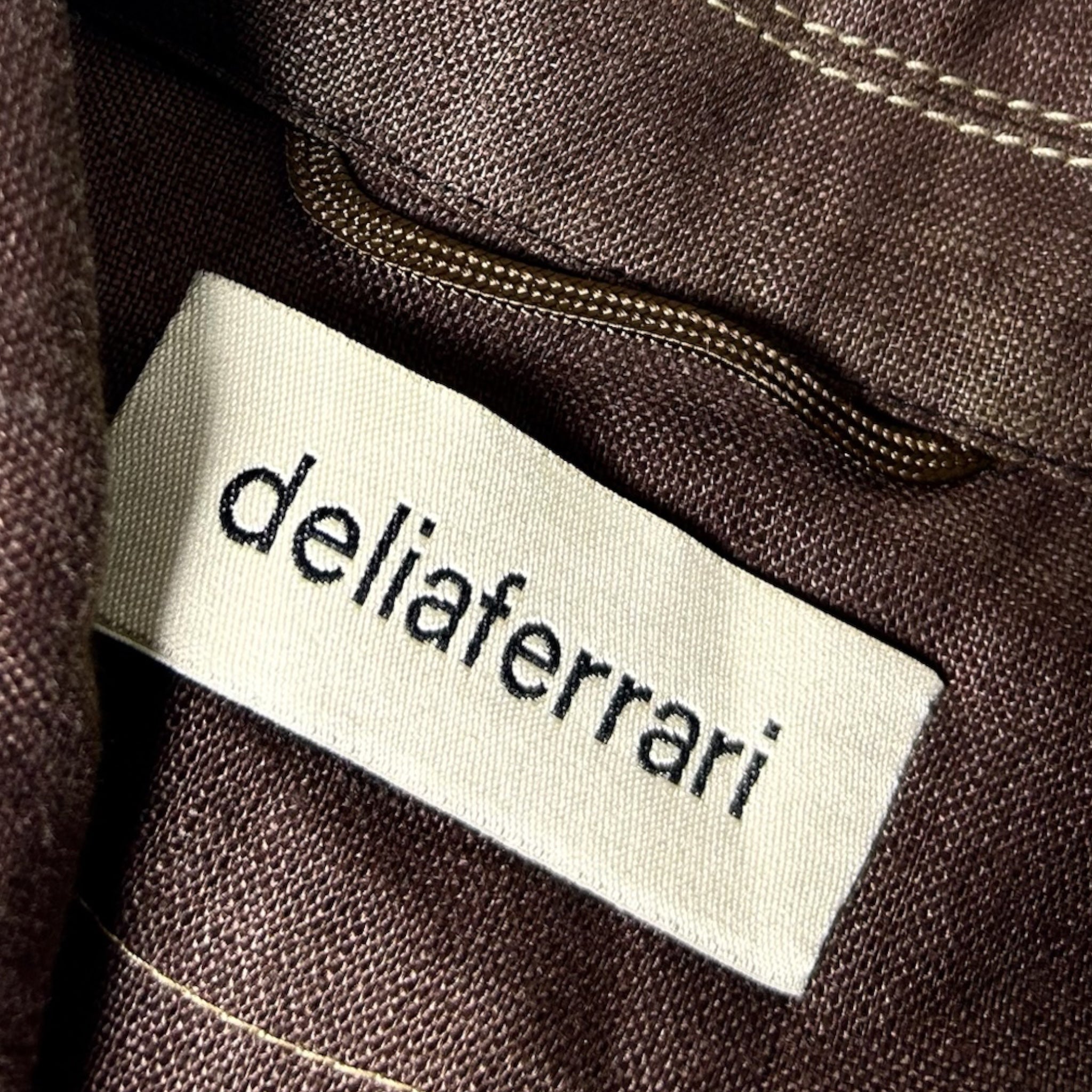 Completo Vintage Delia Ferrari in Lino – Anni '80/'90