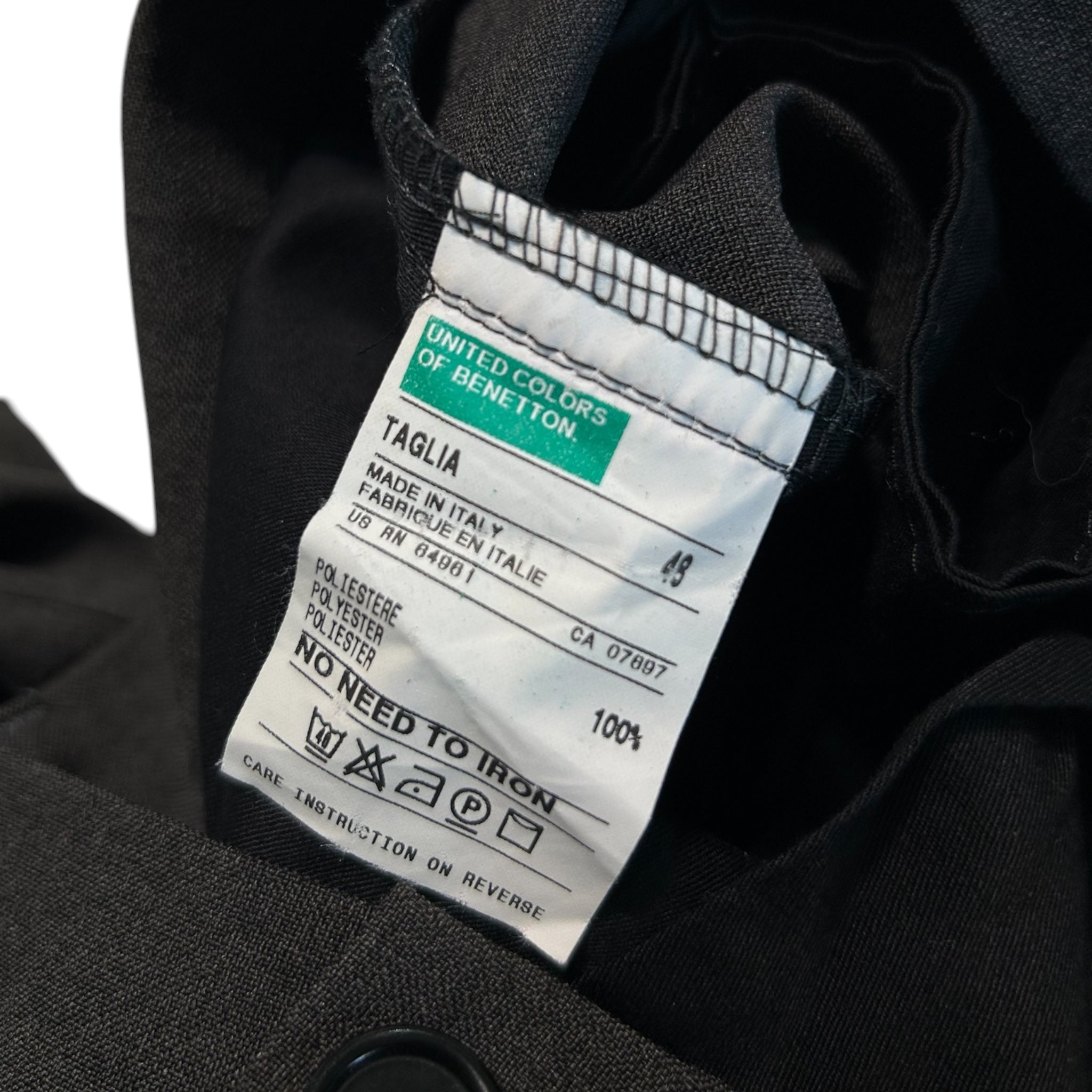Pantaloni Sartoriali Vintage Benetton - Anni ‘90