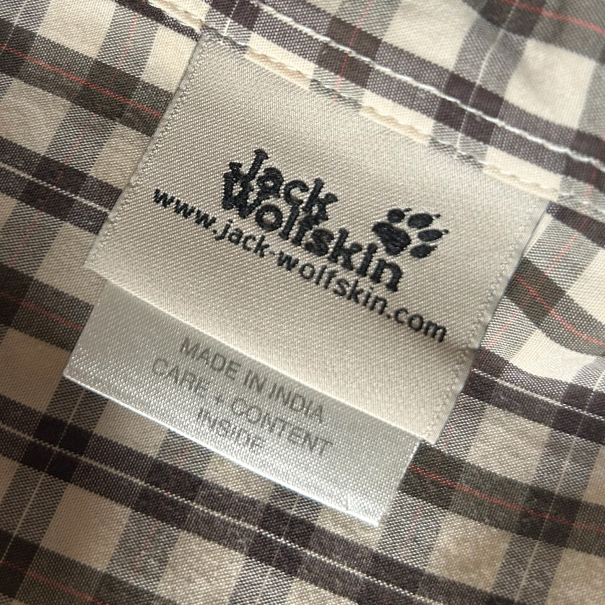 Camicia a Quadri Jack Wolfskin
