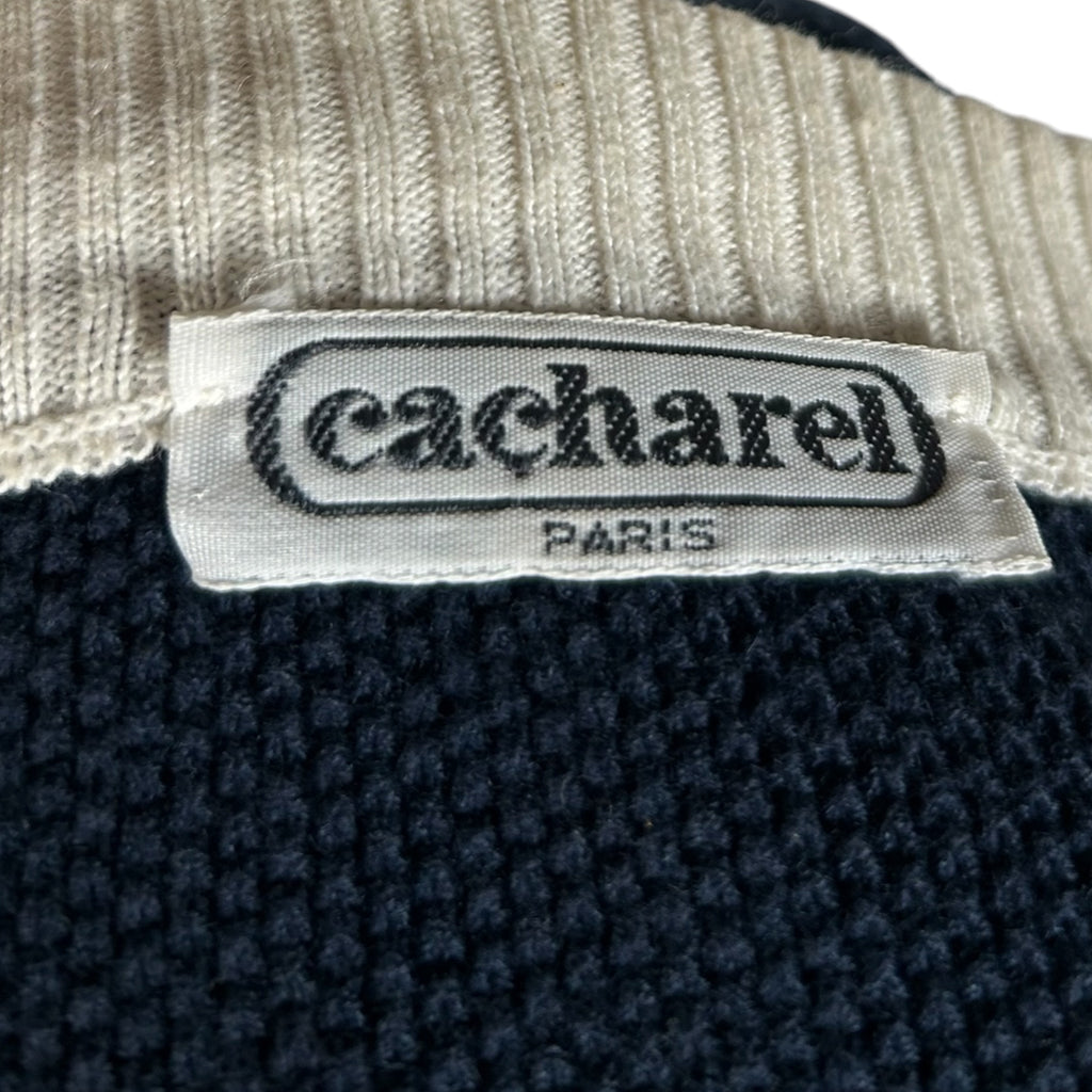 Maglione Vintage Cacharel stile Cricket – Anni ‘80