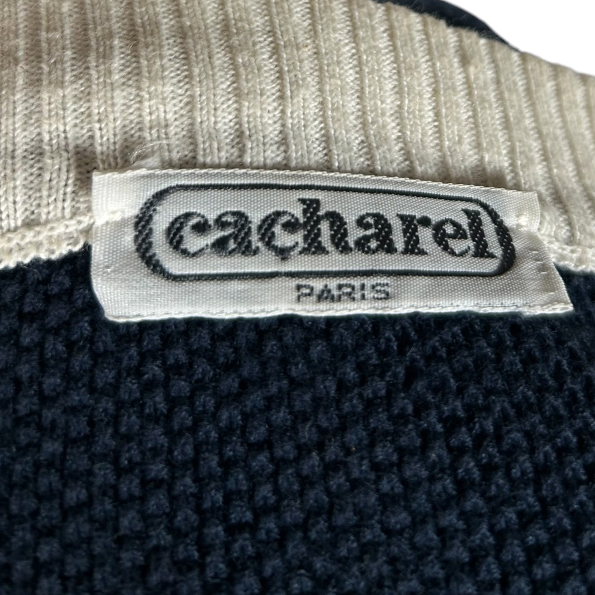 Maglione Vintage Cacharel stile Cricket – Anni ‘80