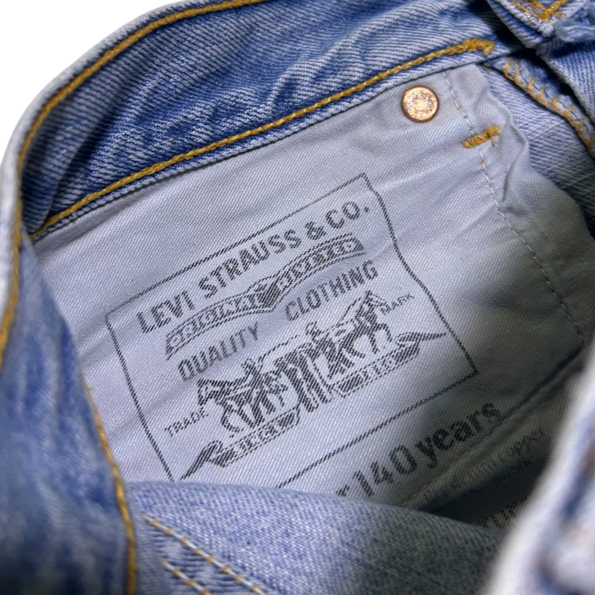 Shorts In Denim Levi’s Vintage - Anni ‘90