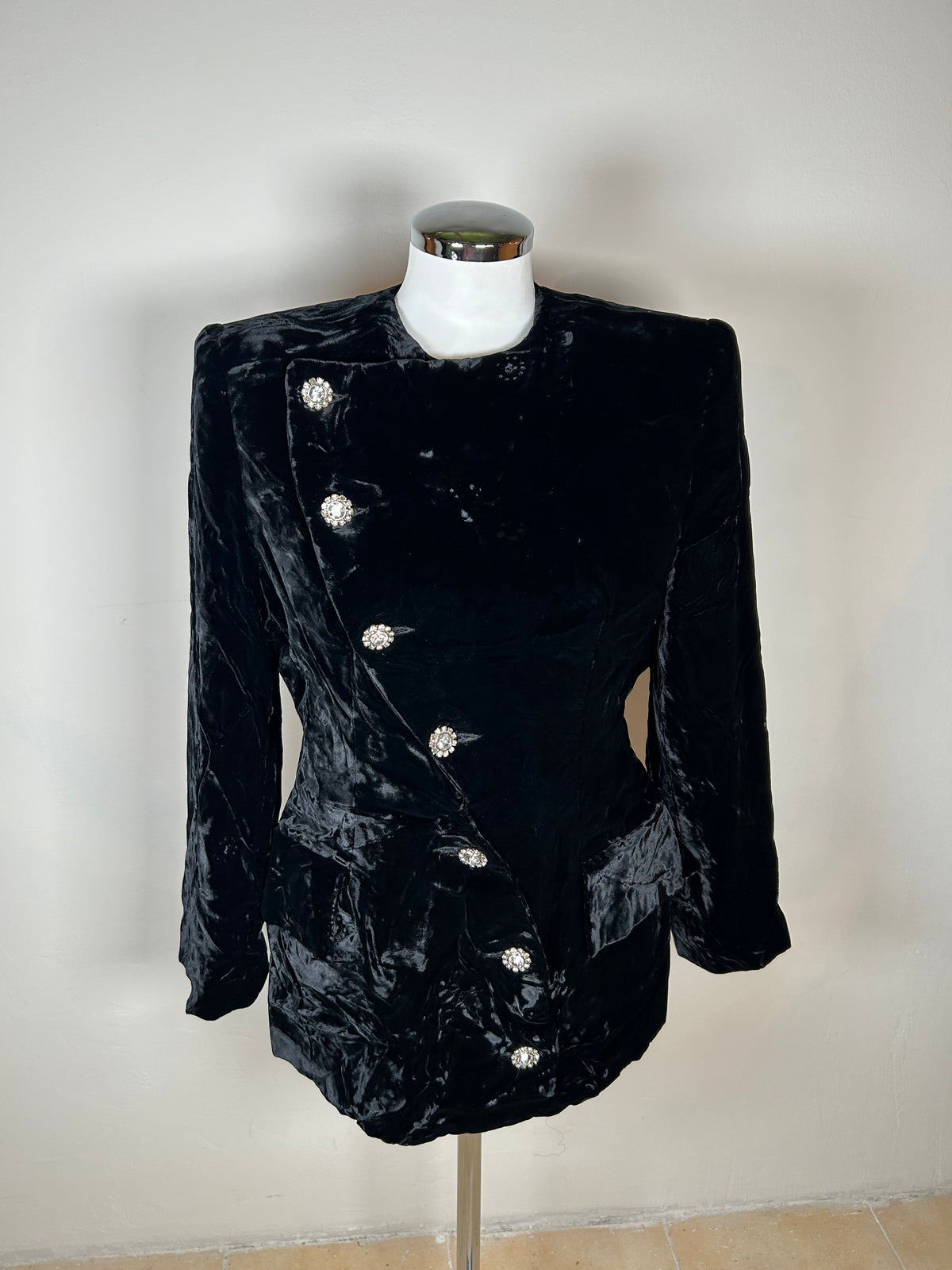 Giacca vintage in velluto anni ‘80