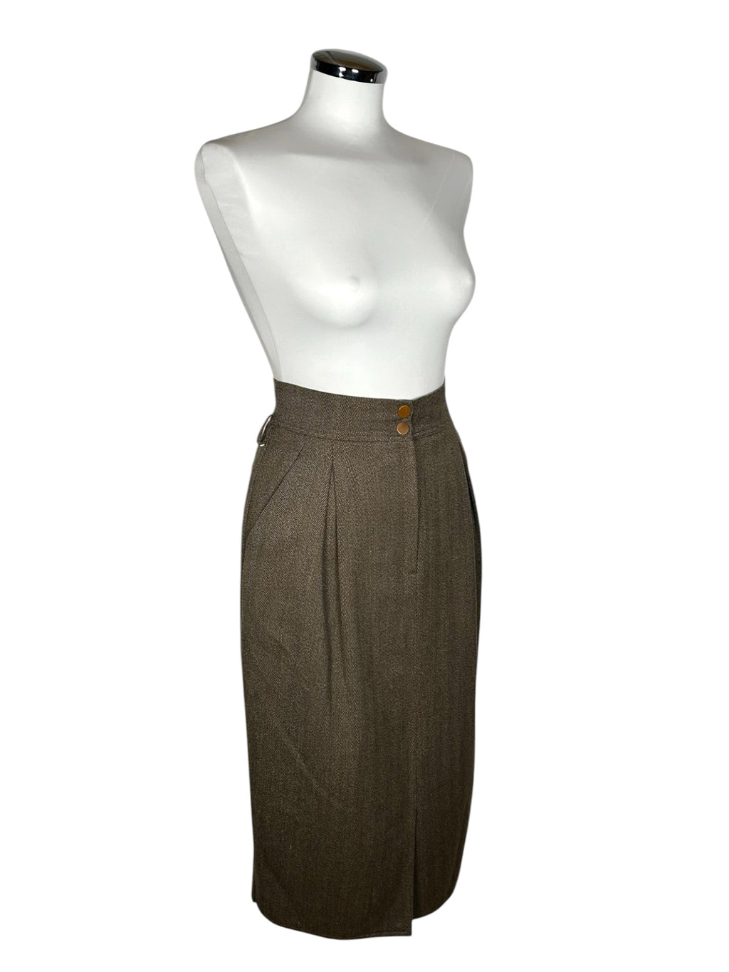 Gonna Vintage Weekend Max Mara misto lana - Anni ‘80/90