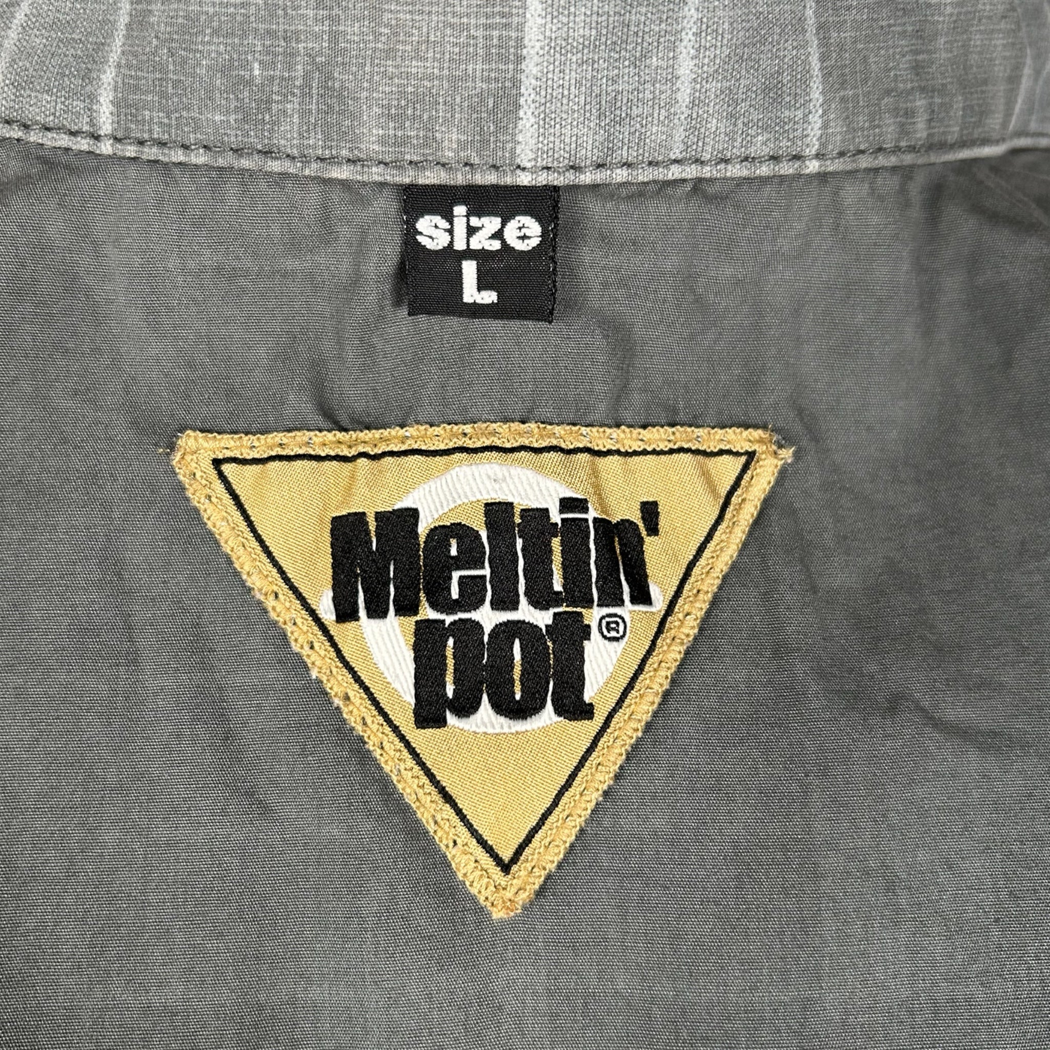 Camicia Vintage Meltin'Pot a Quadri – Anni '90 / Y2K