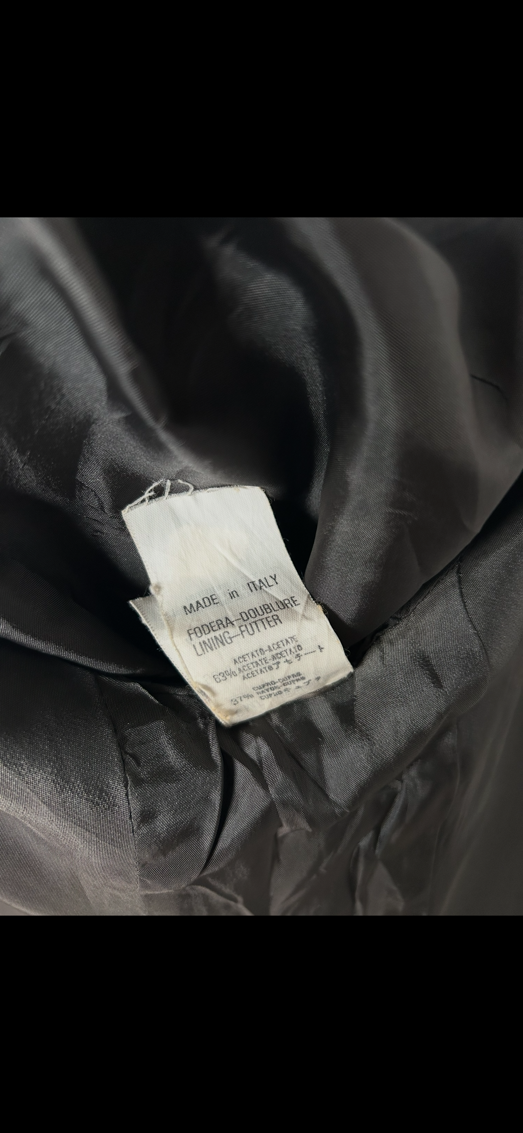 Blazer Vintage Studio 0001 by Gianfranco Ferré – Lana Vergine Gessata