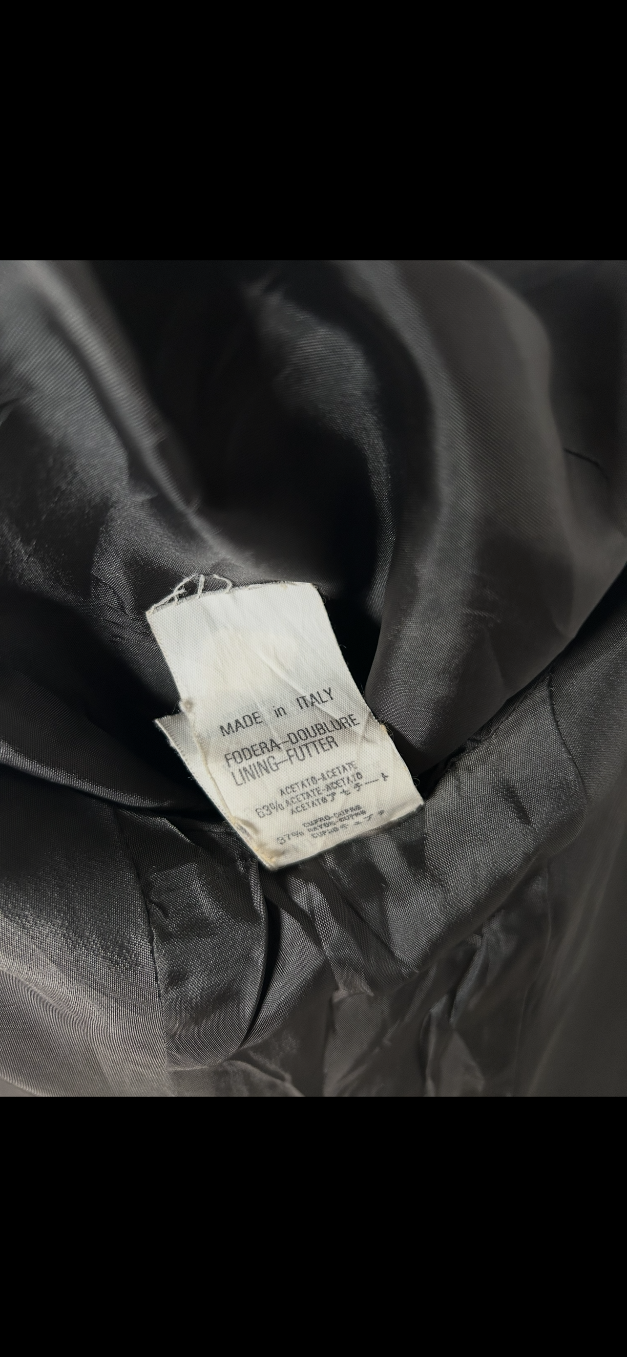 Blazer Vintage Studio 0001 by Gianfranco Ferré – Lana Vergine Gessata