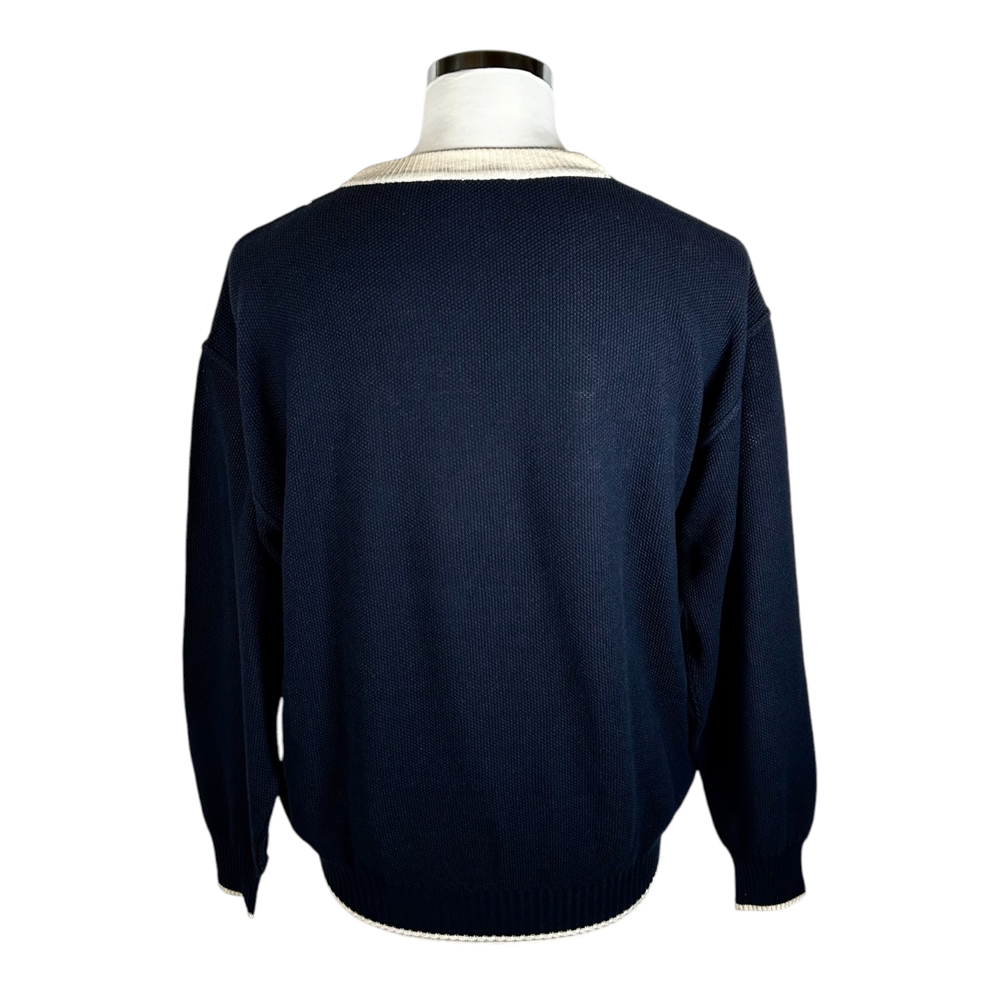 Maglione Vintage Cacharel stile Cricket – Anni ‘80