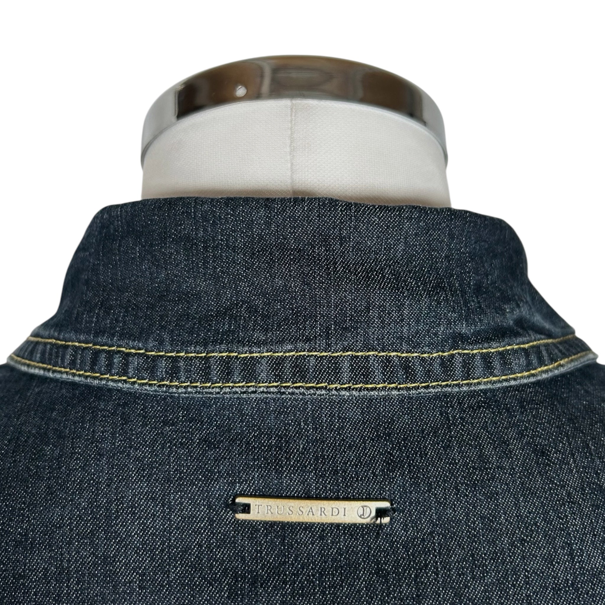 Giacca in denim Trussardi Vintage Anni ‘90/Y2K
