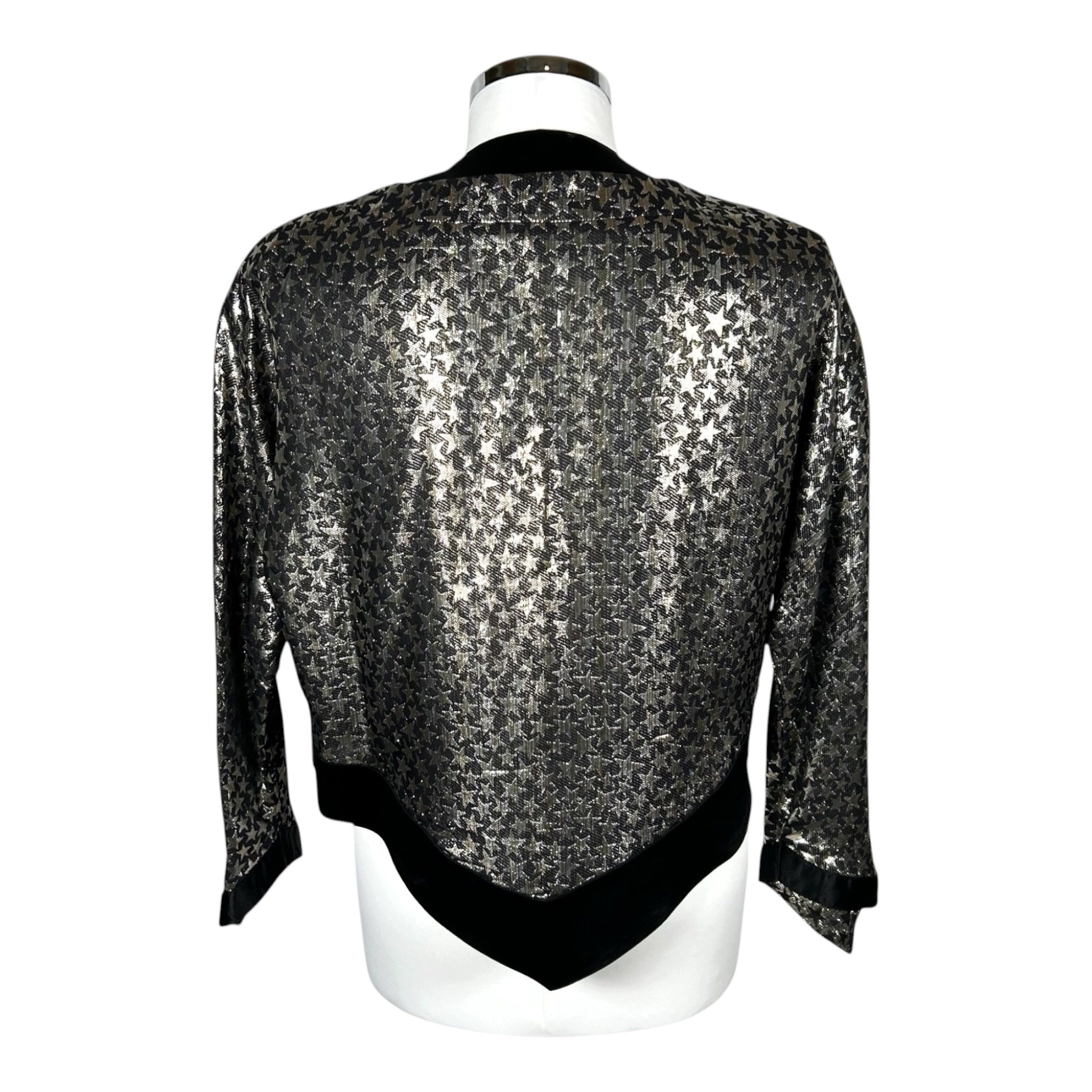 Top Pancaldi & B Vintage in seta e lurex - Anni ‘70/80