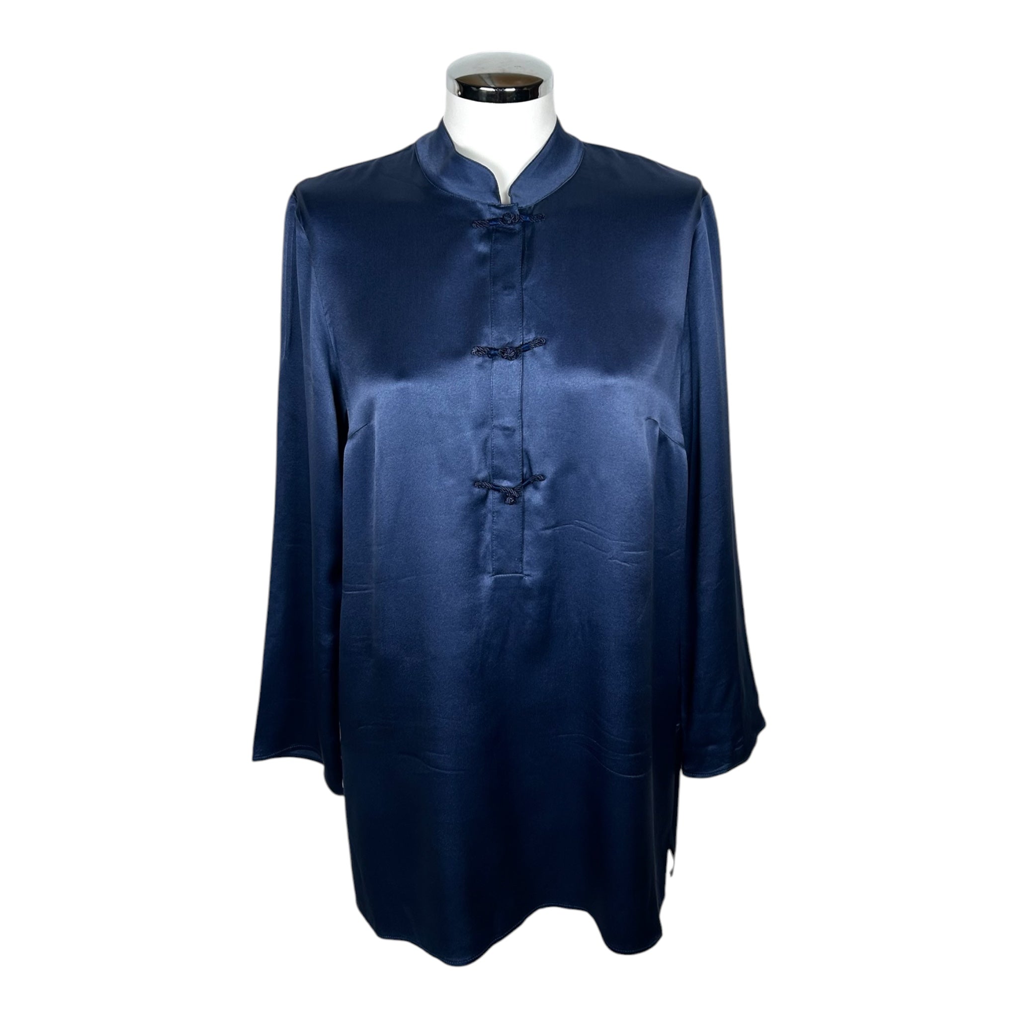 Camicia Vintage Marina Rinaldi in Pura Seta - Anni ‘90