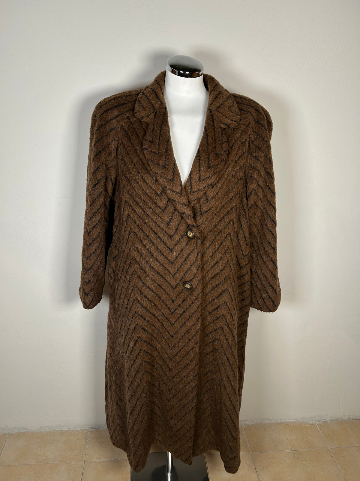 Cappotto lungo vintage anni ‘80 Hella