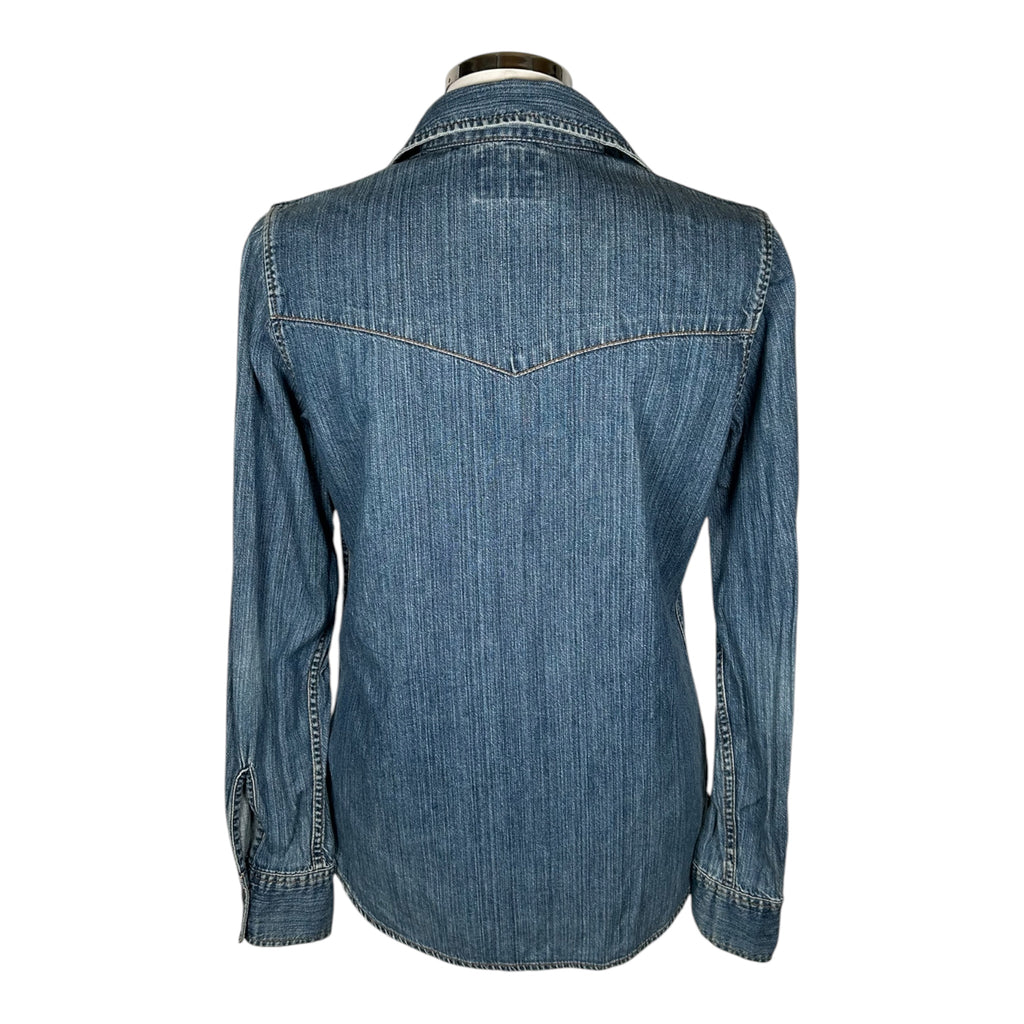 Camicia Western in Denim Vintage Levi's – Anni '90