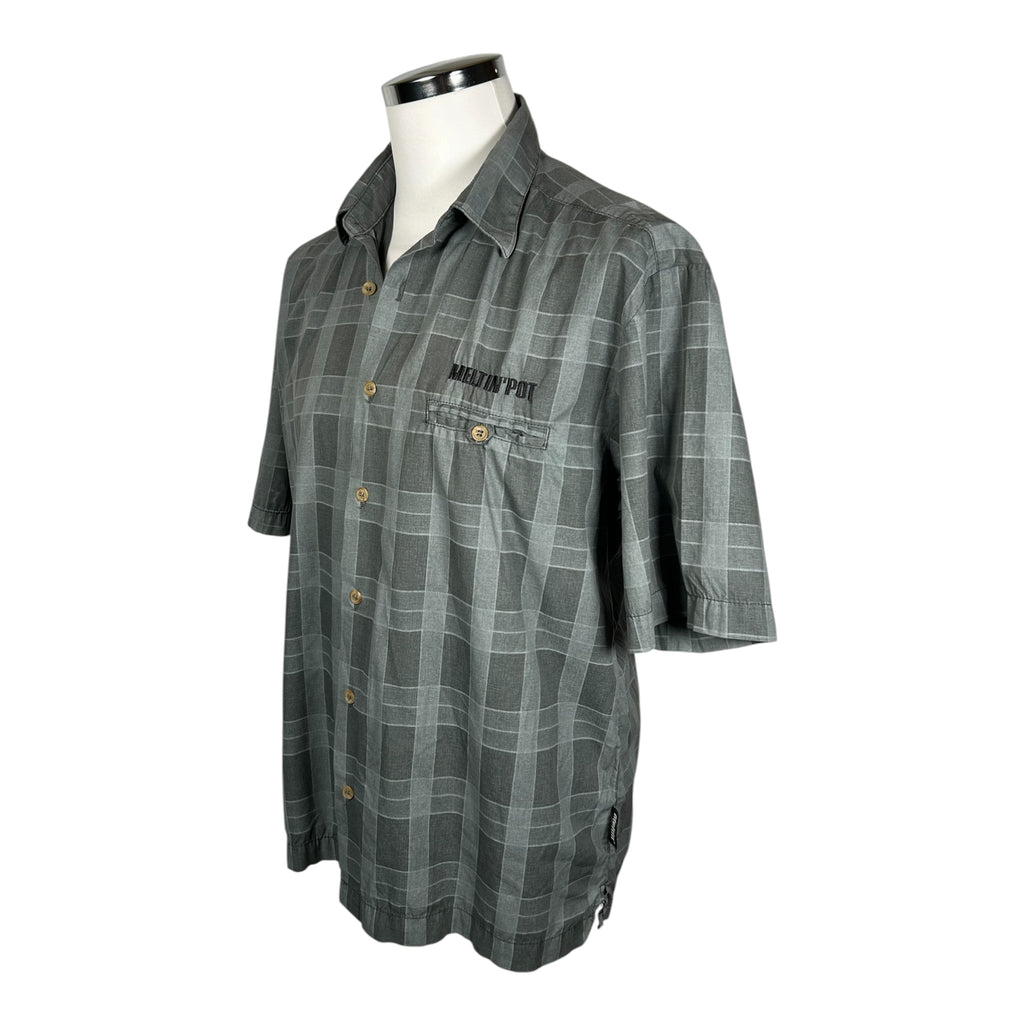 Camicia Vintage Meltin'Pot a Quadri – Anni '90 / Y2K