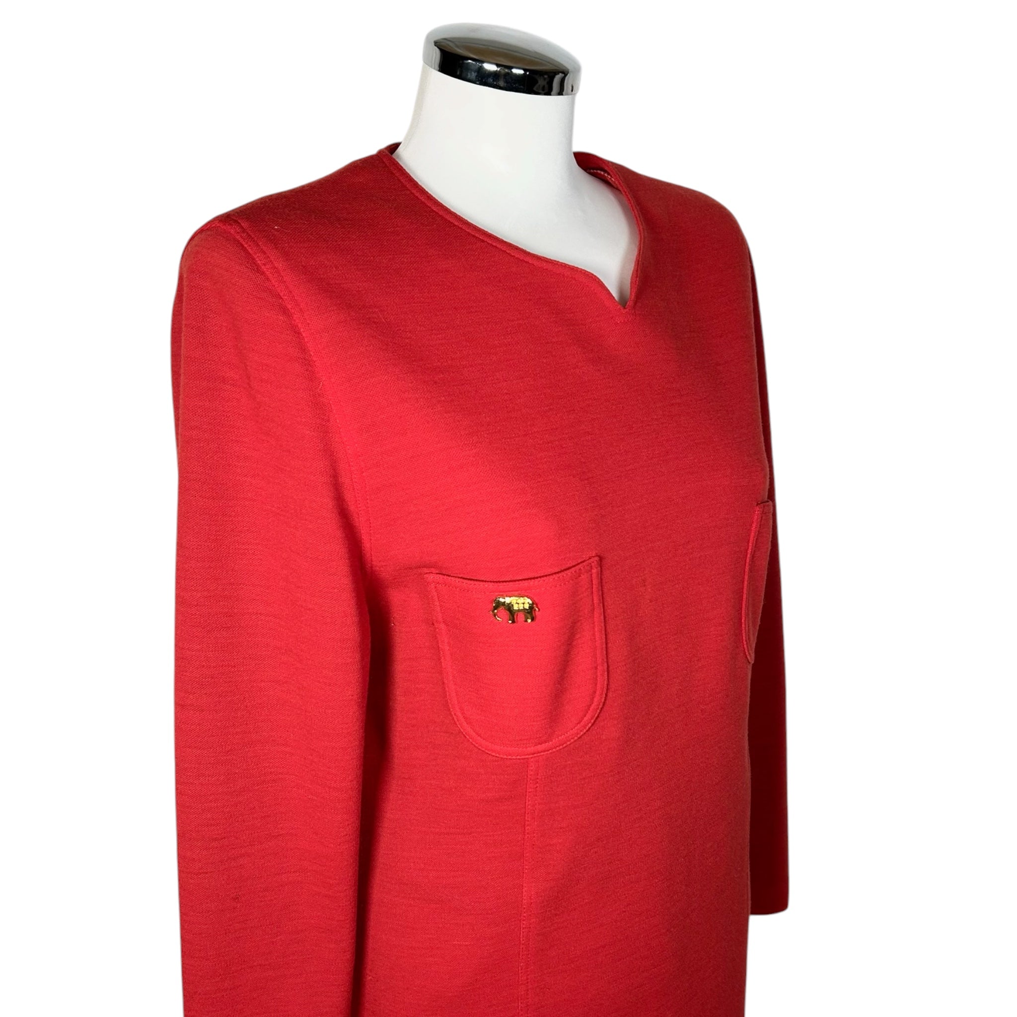 Abito Vintage Luisa Spagnoli in Misto Lana - Anni '80