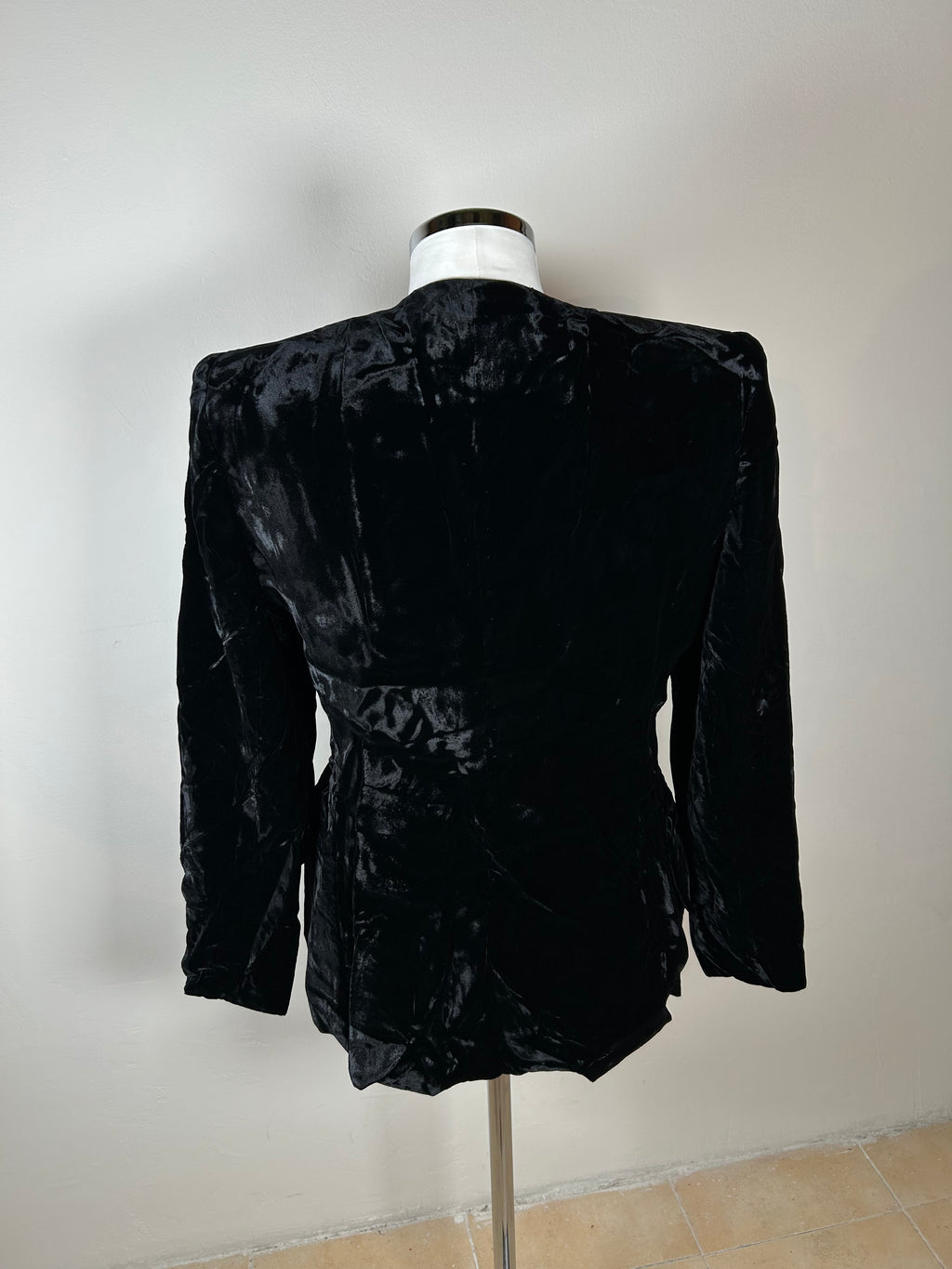 Giacca vintage in velluto anni ‘80