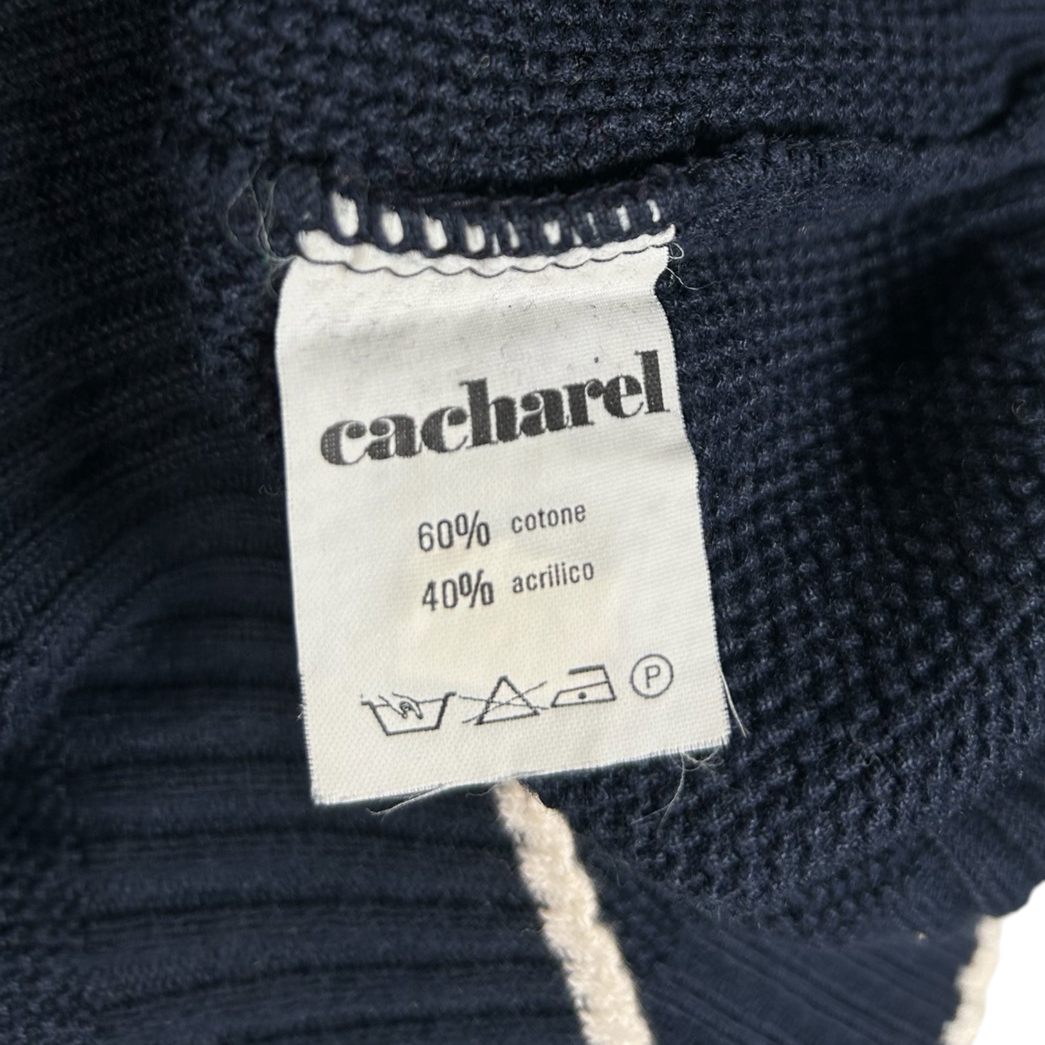 Maglione Vintage Cacharel stile Cricket – Anni ‘80