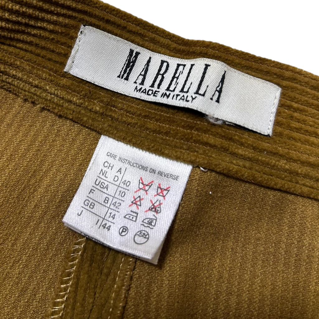 Pantaloni Vintage Marella in Velluto a Coste – Anni '90