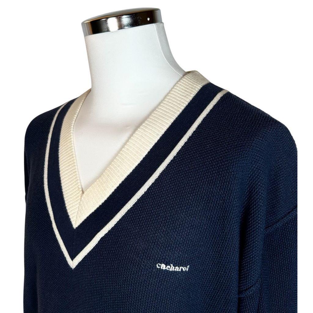 Maglione Vintage Cacharel stile Cricket – Anni ‘80