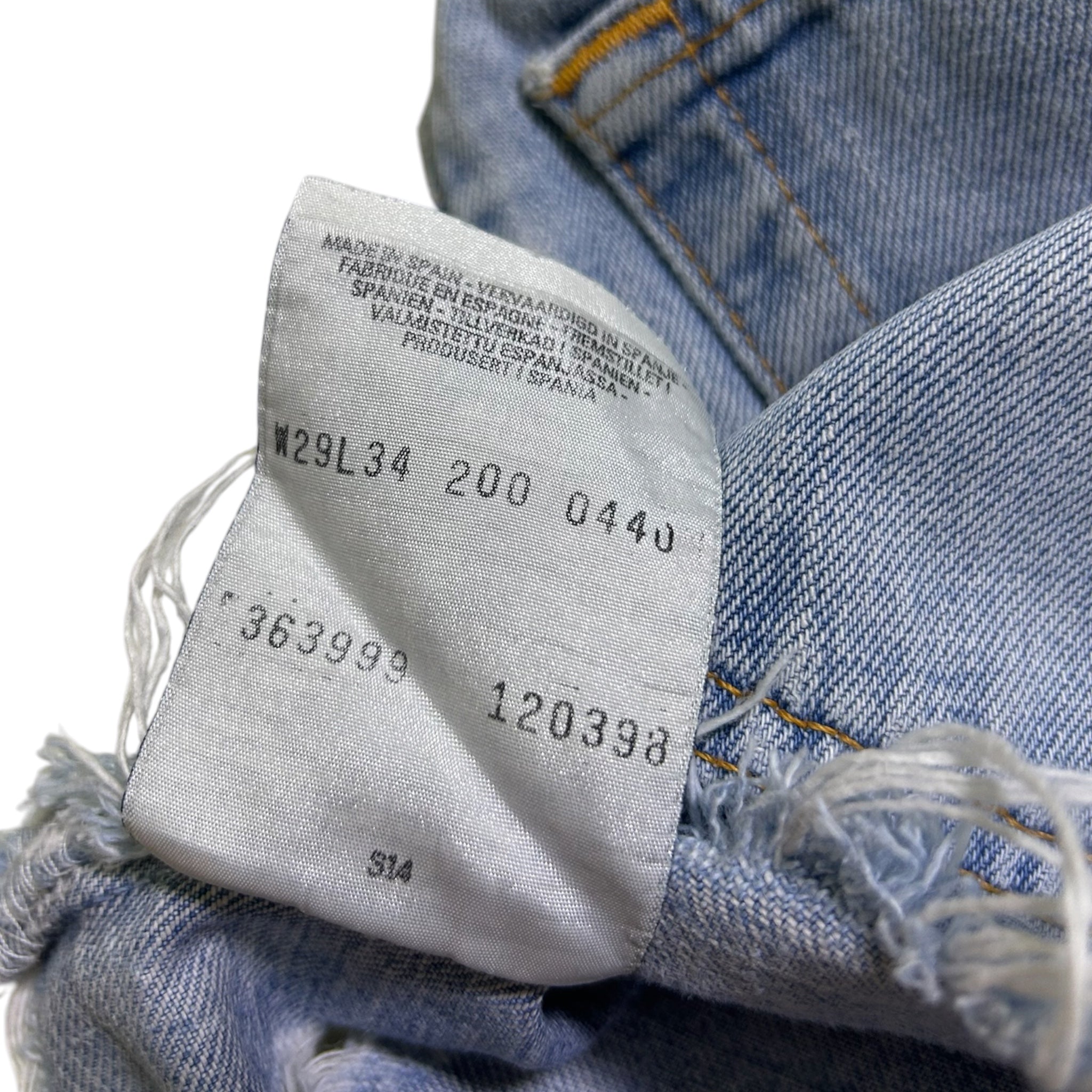 Shorts In Denim Levi’s Vintage - Anni ‘90