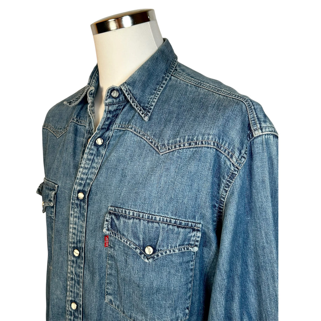 Camicia in denim Levi’s Vintage Western anni ‘90