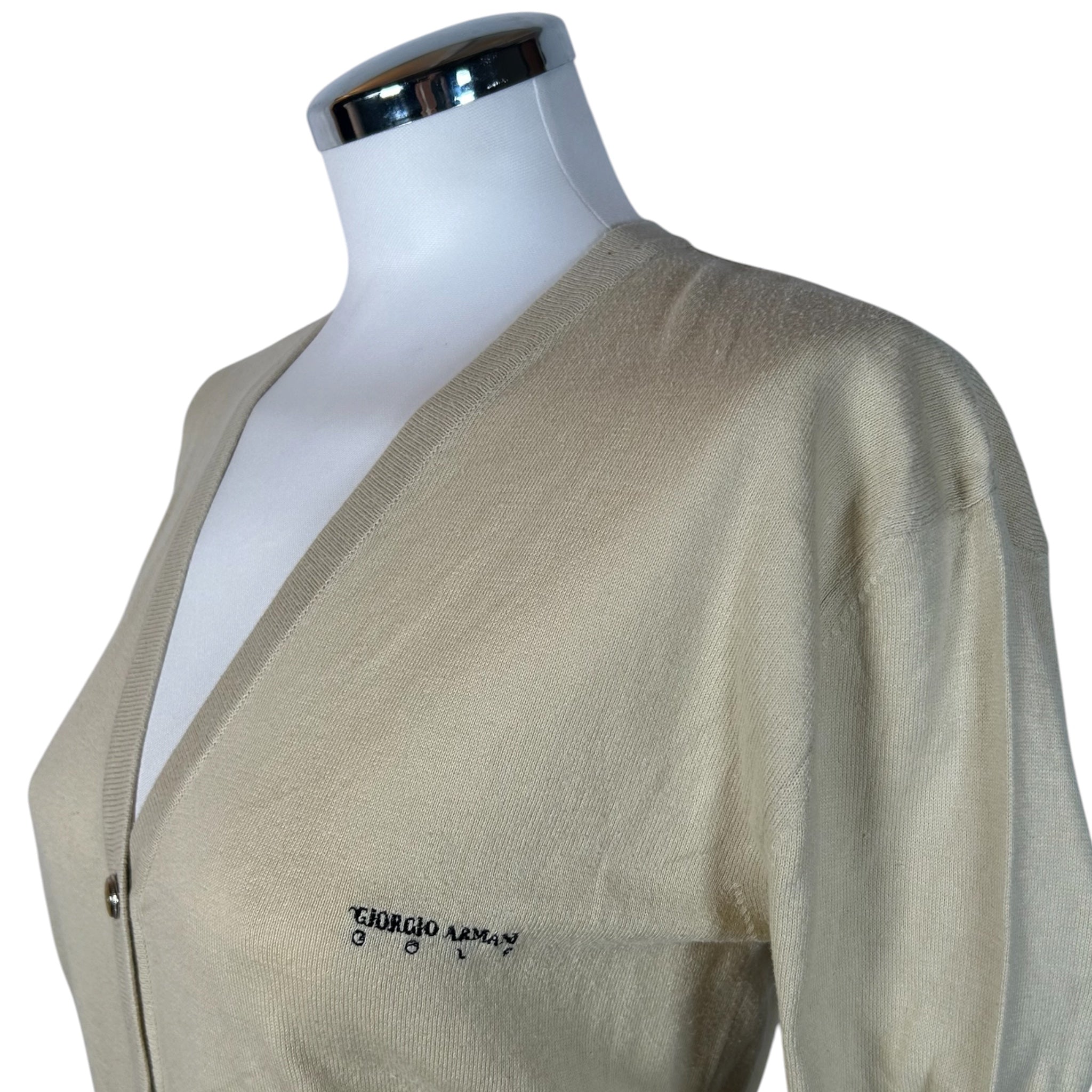 Cardigan Vintage Giorgio Armani Golf