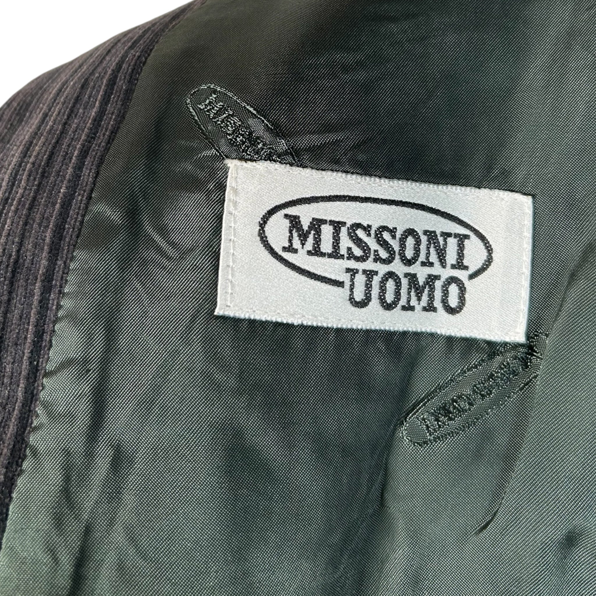 Gilet Sartoriale Gessato Missoni Vintage - Anni ‘80/90