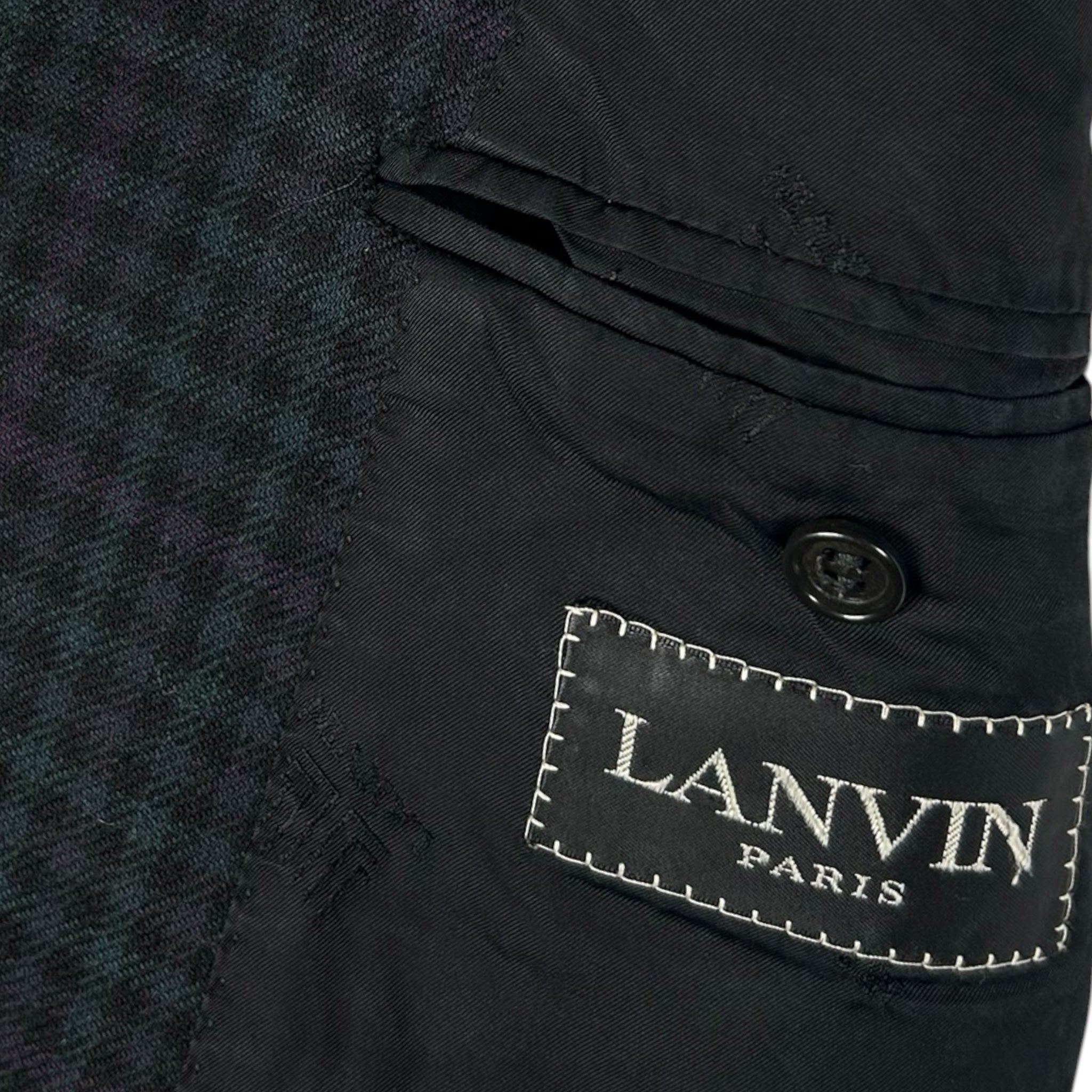 Giacca Sartoriale Lanvin Paris Vintage