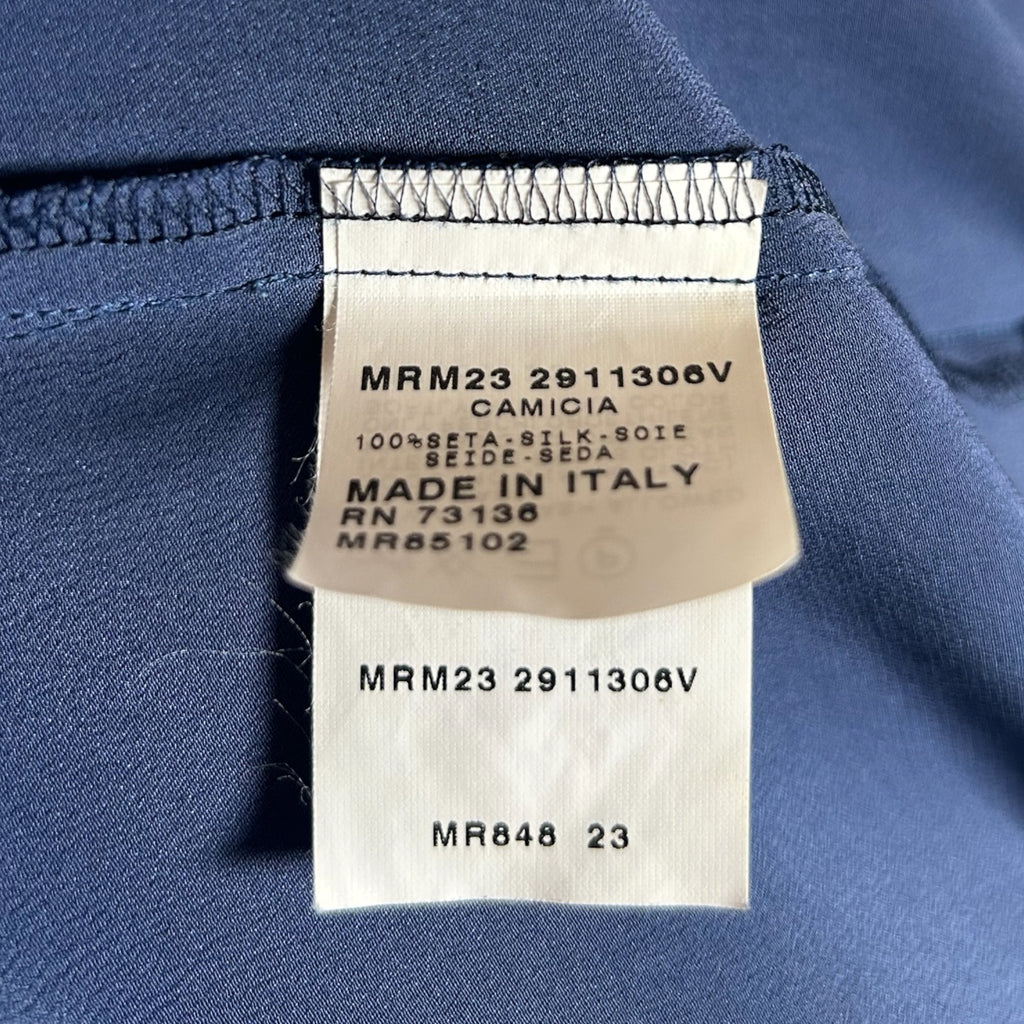 Camicia Vintage Marina Rinaldi in Pura Seta - Anni ‘90