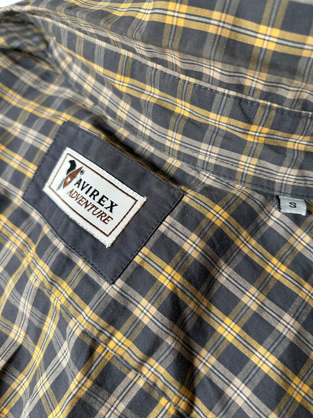 Camicia Vintage Avirex Adventure a Quadri - Anni ‘90