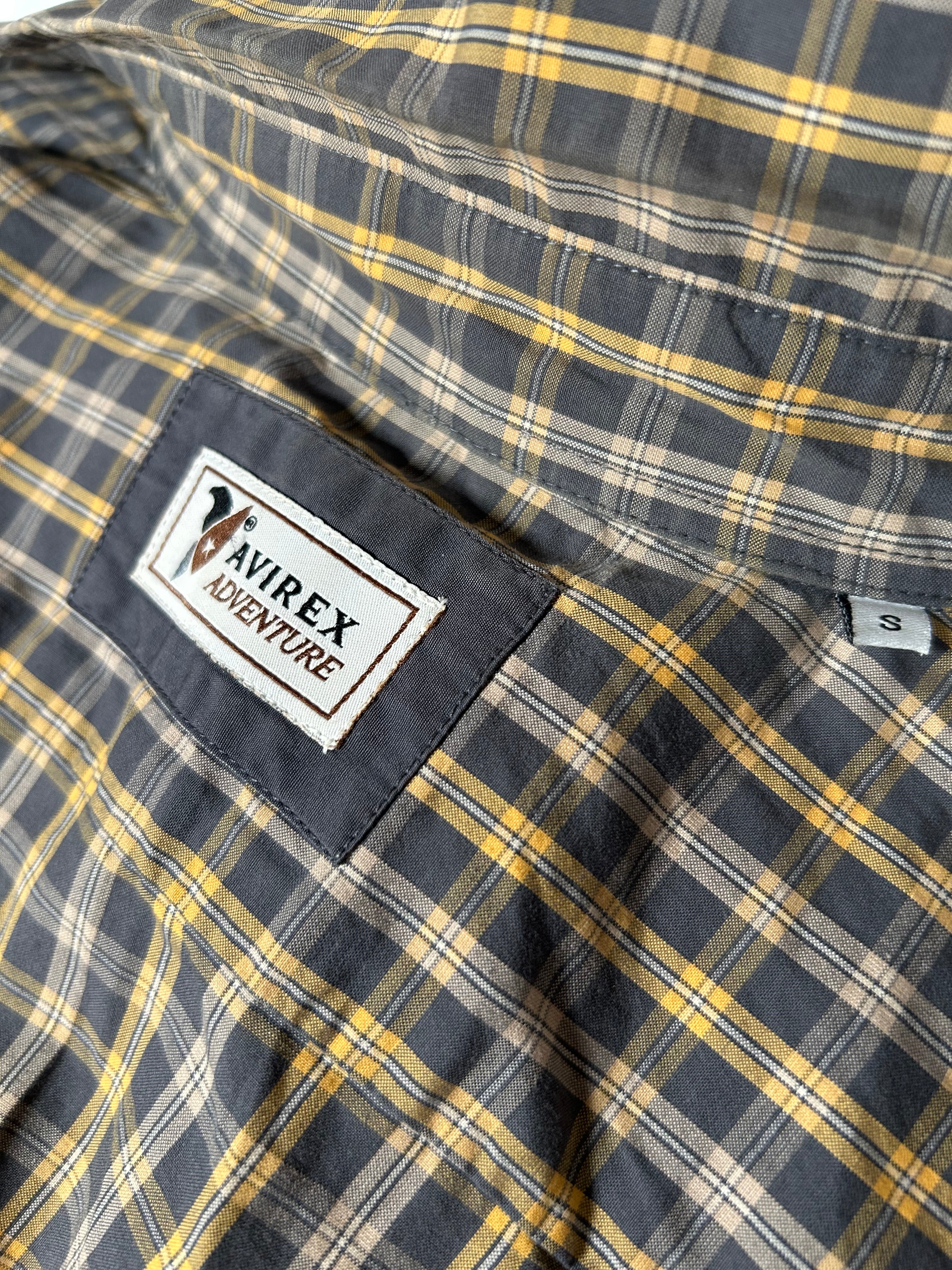Camicia Vintage Avirex Adventure a Quadri - Anni ‘90