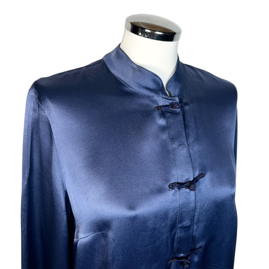Camicia Vintage Marina Rinaldi in Pura Seta - Anni ‘90